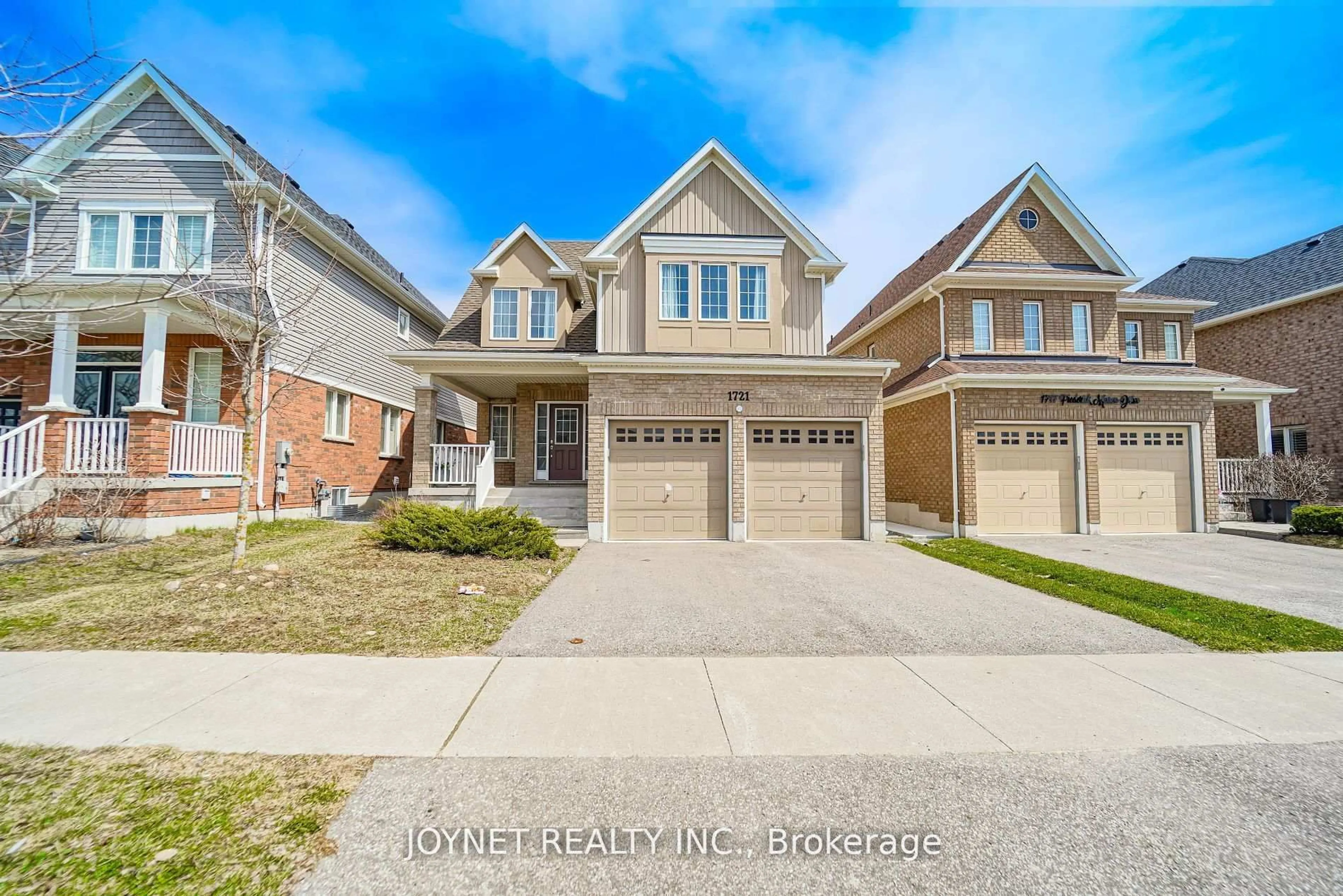 Home with brick exterior material, street for 1721 Frederick Mason Dr, Oshawa Ontario L1K 0X5
