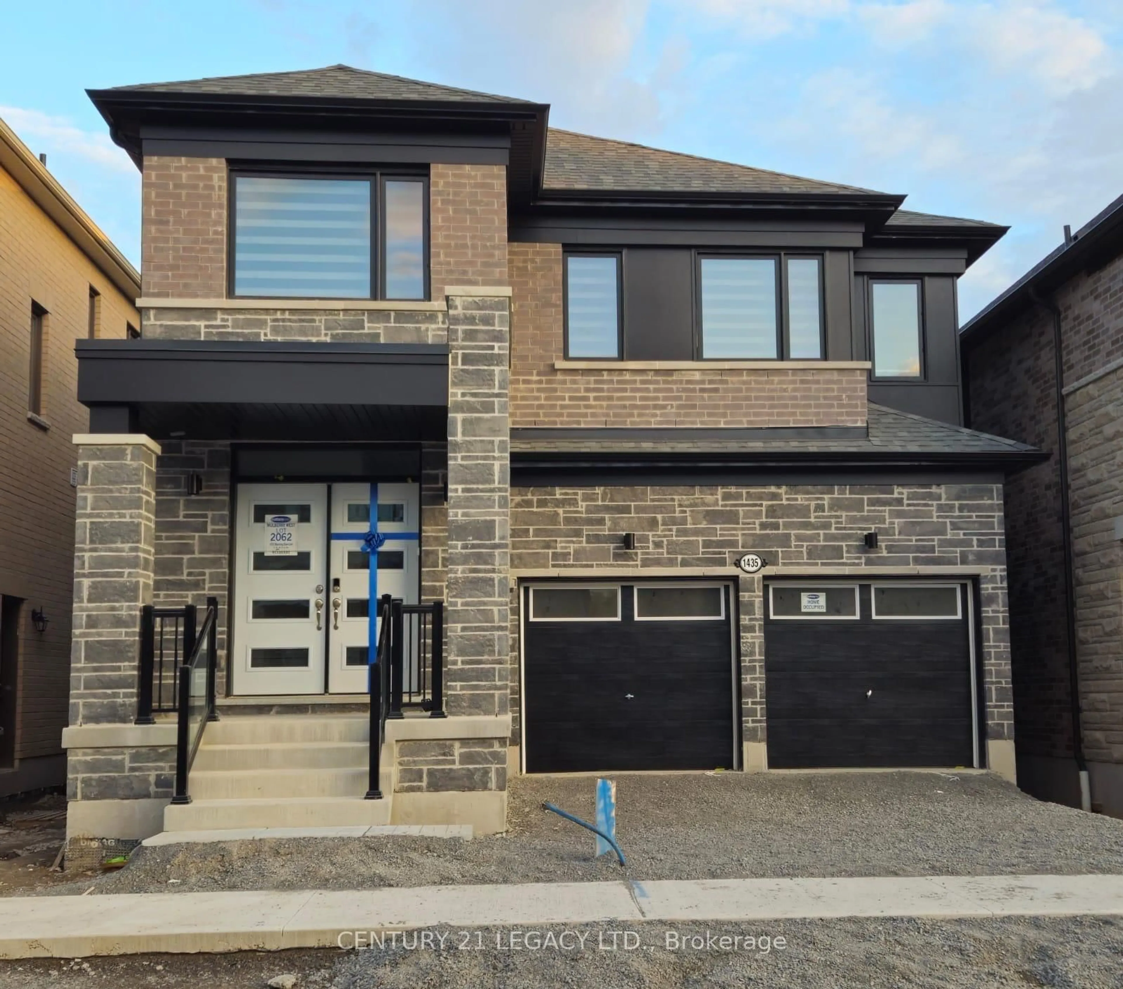 Home with brick exterior material, street for 1435 Mourning Dove Lane, Pickering Ontario L1X 0N8