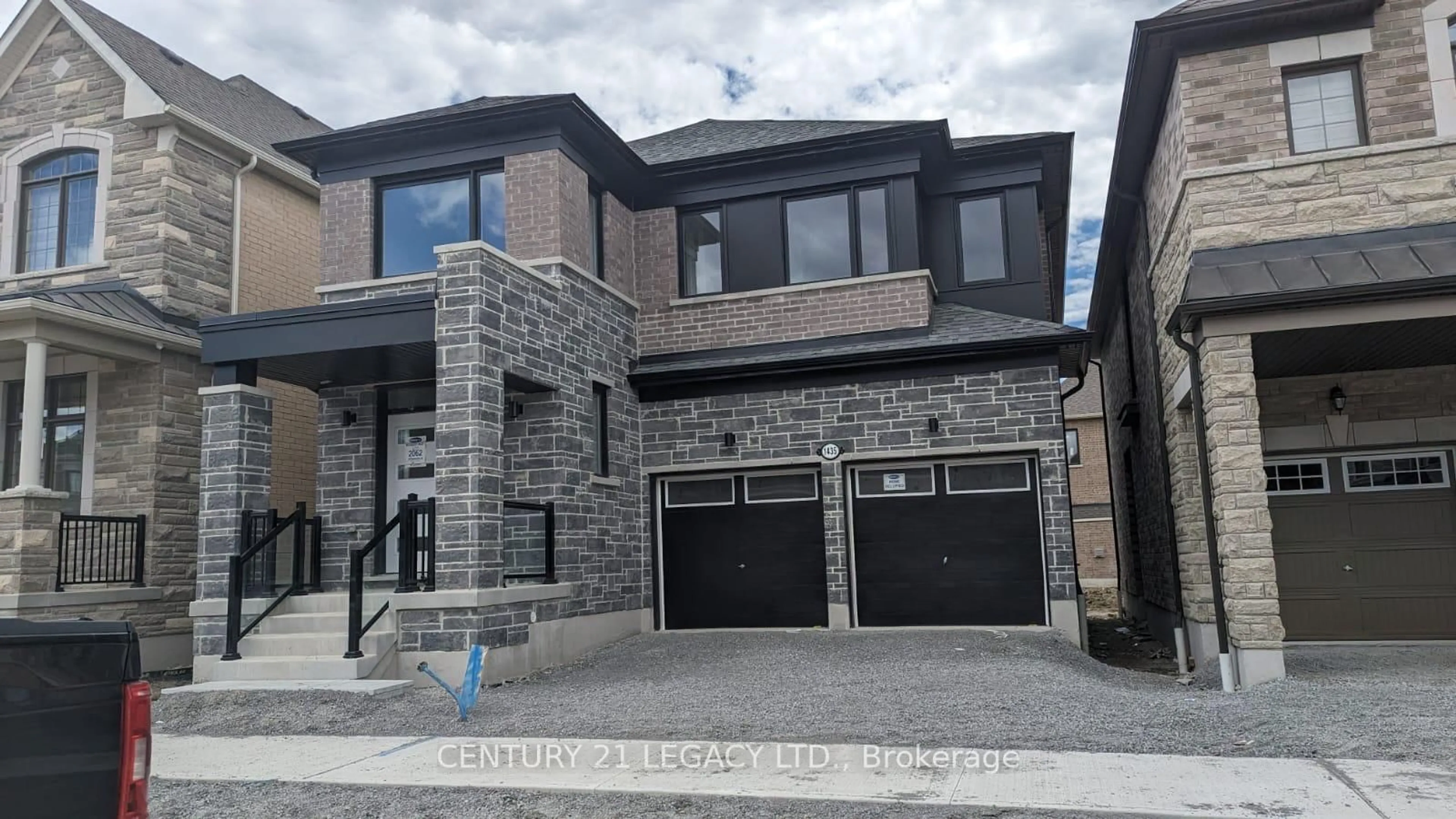 Home with brick exterior material, street for 1435 Mourning Dove Lane, Pickering Ontario L1X 0N8