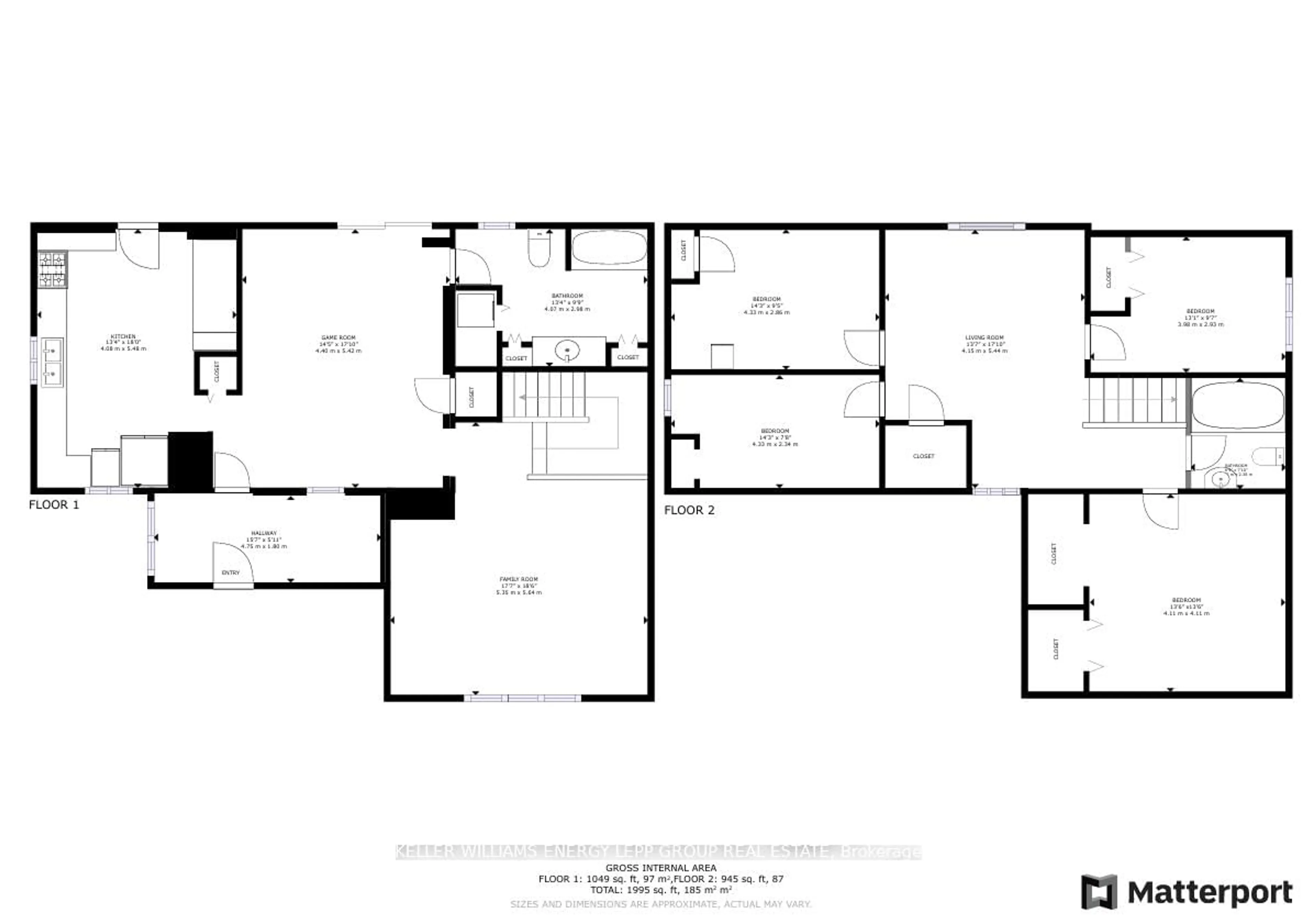 Floor plan for 1648 Concession 9 Rd, Clarington Ontario L0B 1B0