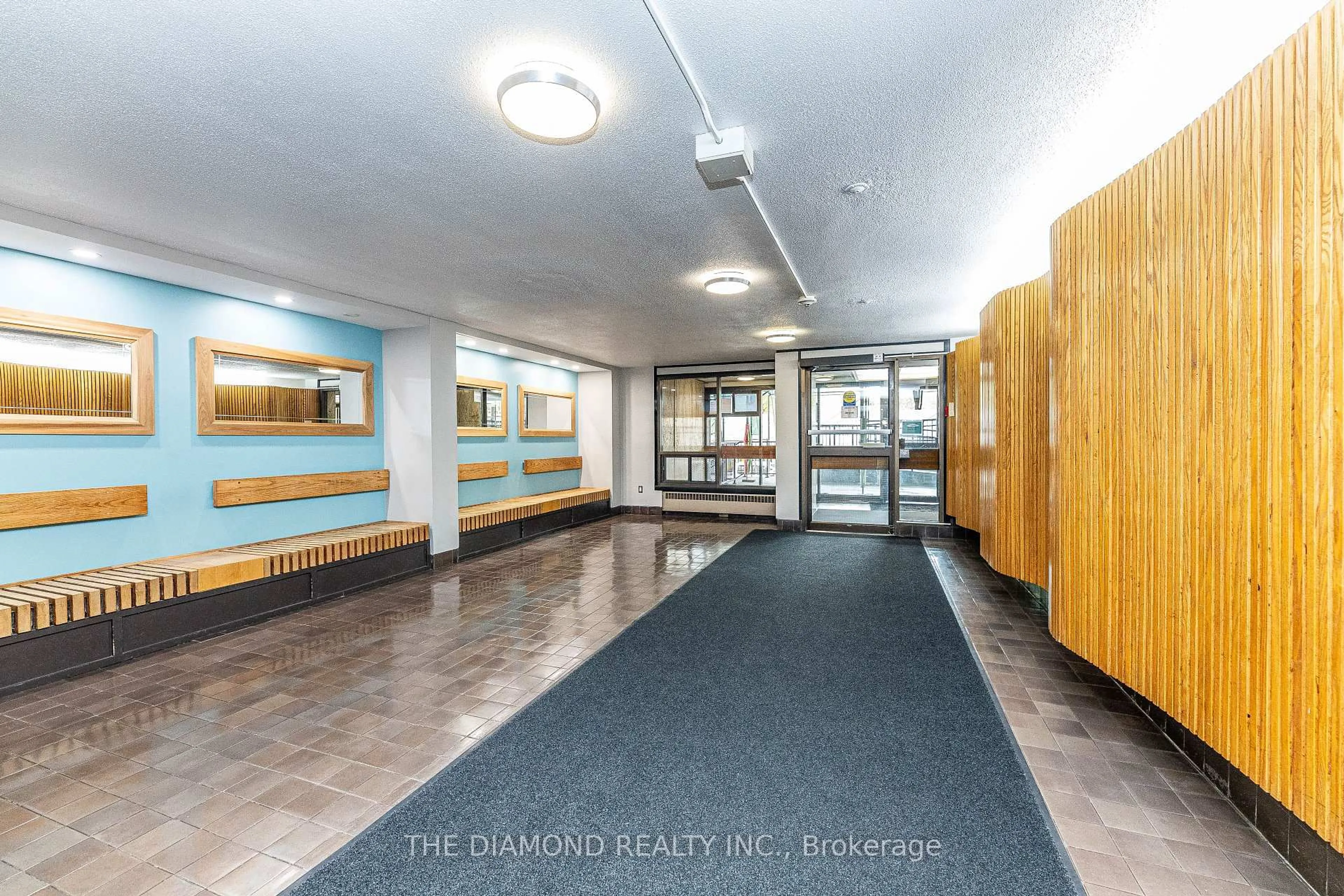 Indoor foyer for 3 Massey Sq #3206, Toronto Ontario M4C 5L5