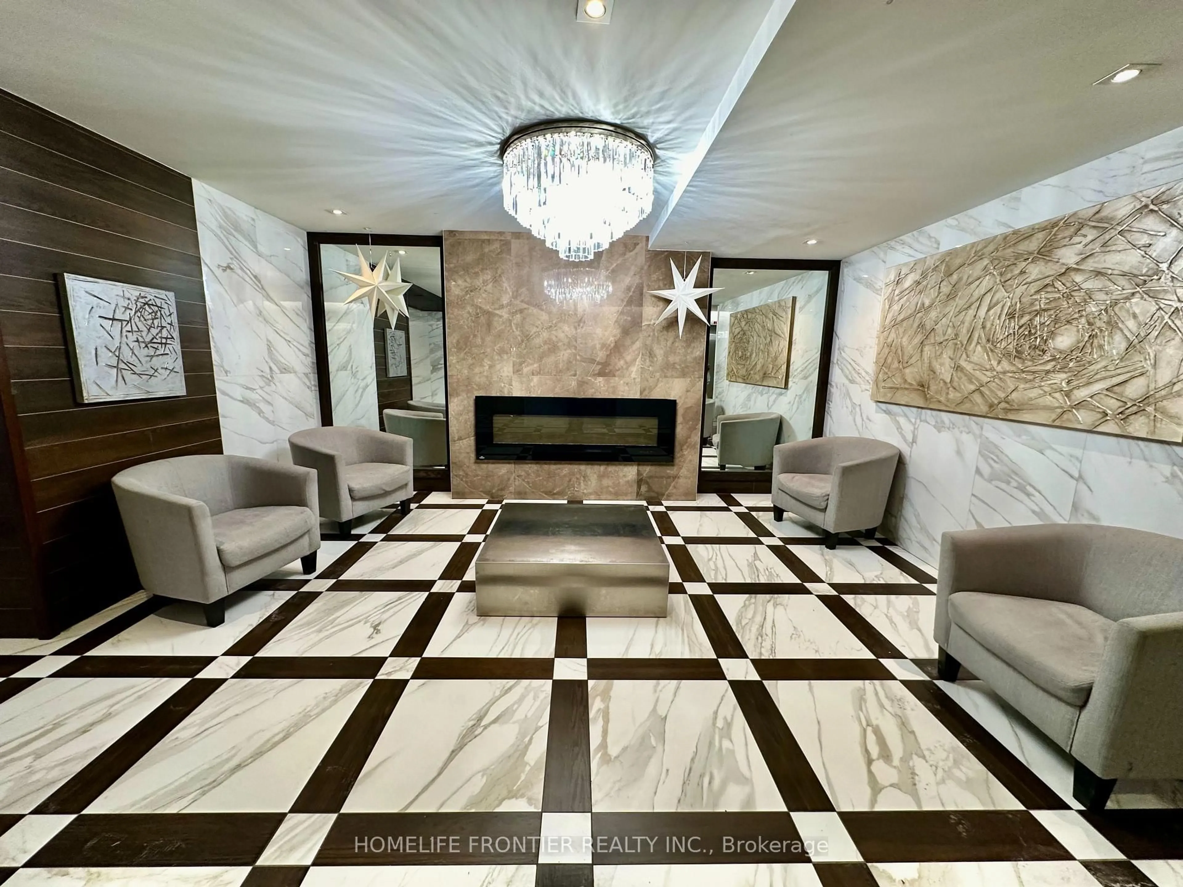 Lobby for 100 Wingarden Crt #1915, Toronto Ontario M1B 2P4