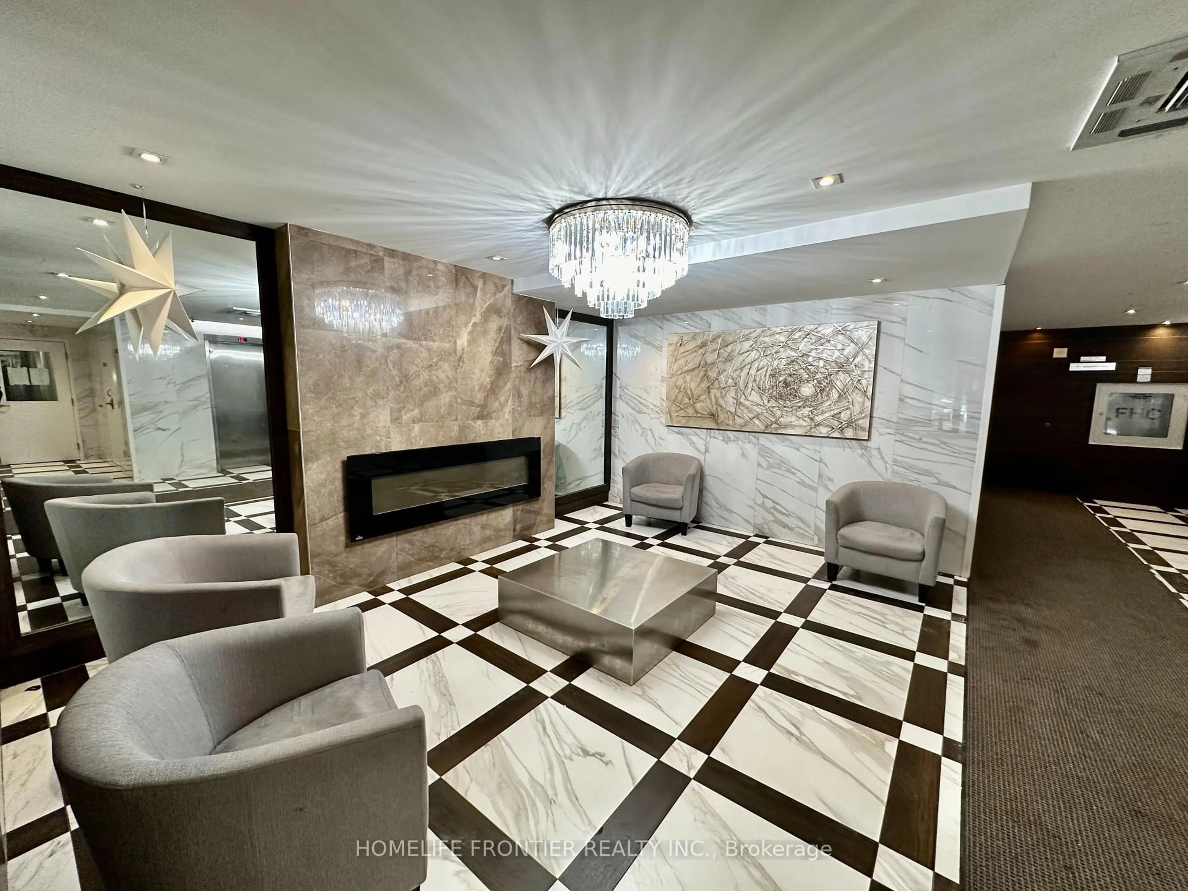 Lobby for 100 Wingarden Crt #1915, Toronto Ontario M1B 2P4