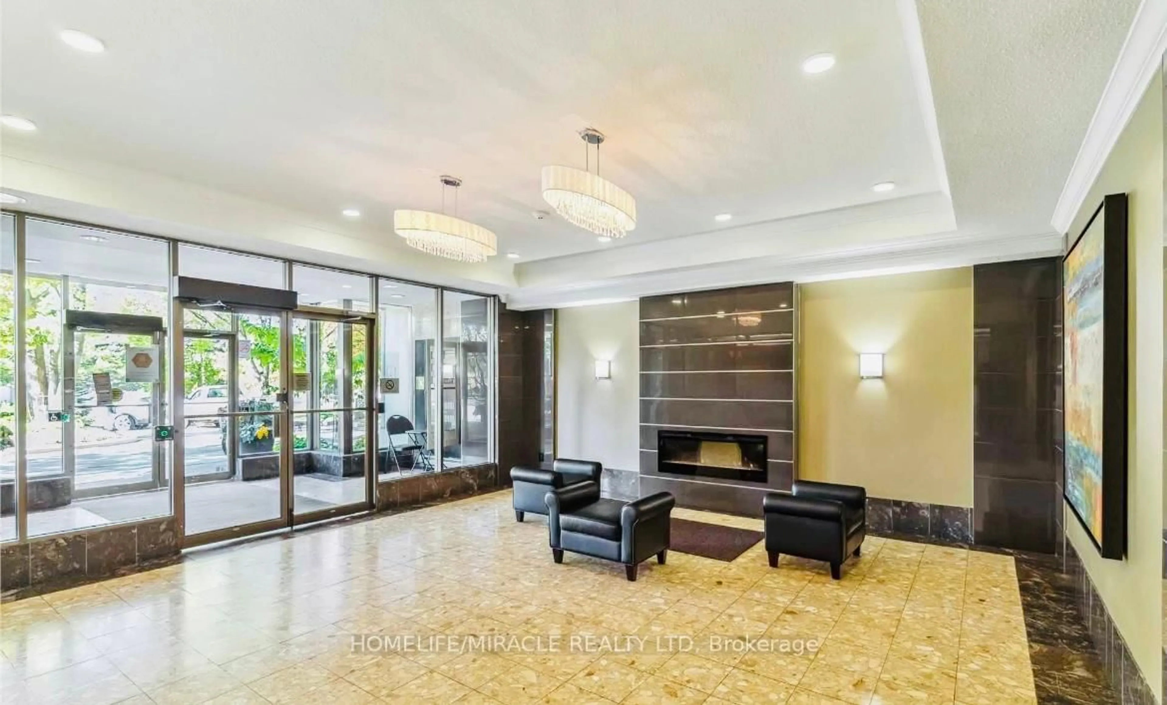 Lobby for 5 Greystone Walk Dr #1813, Toronto Ontario M1K 5J5