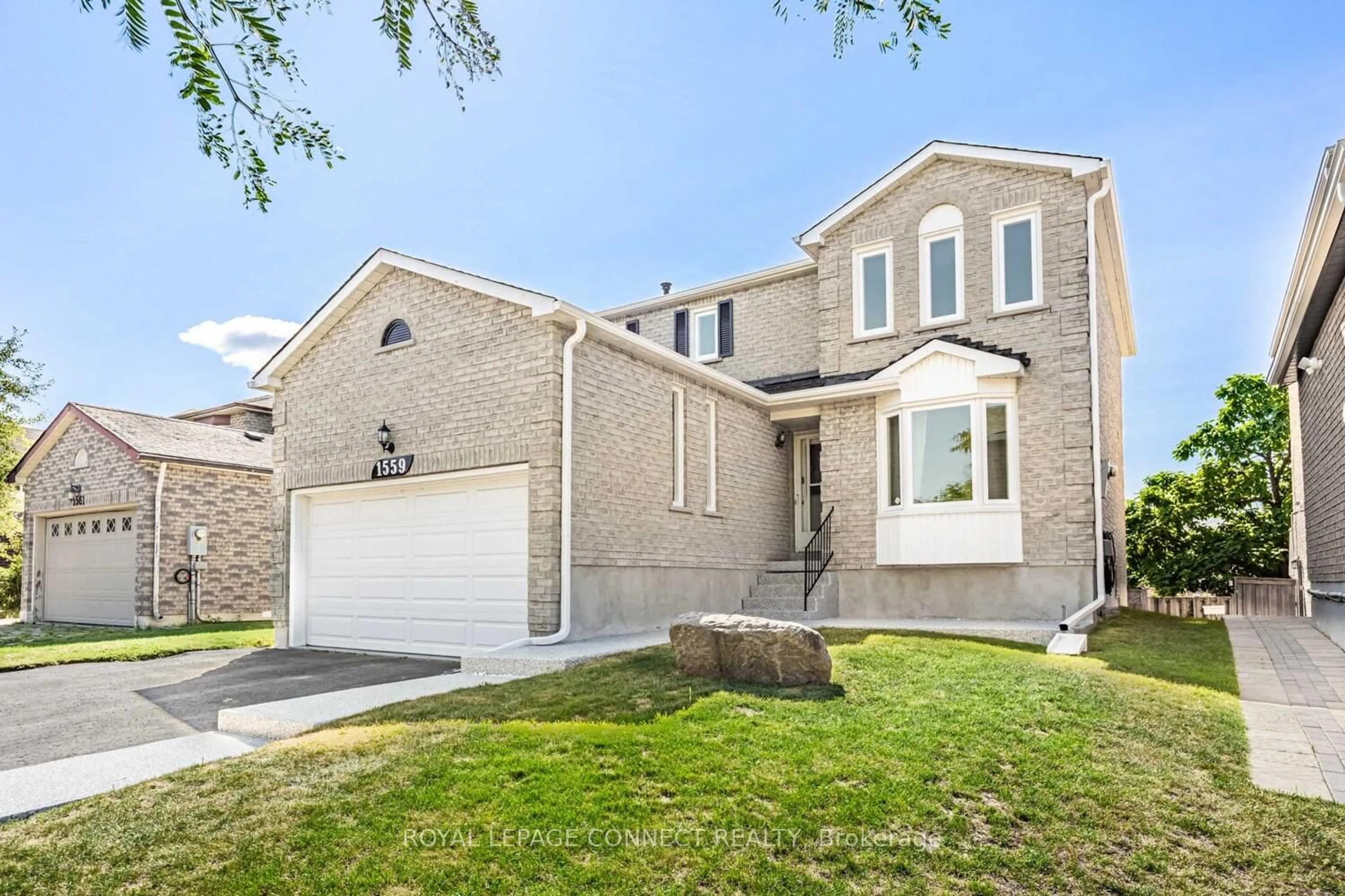 Home with brick exterior material, street for 1559 Dellbrook Ave, Pickering Ontario L1X 2L8