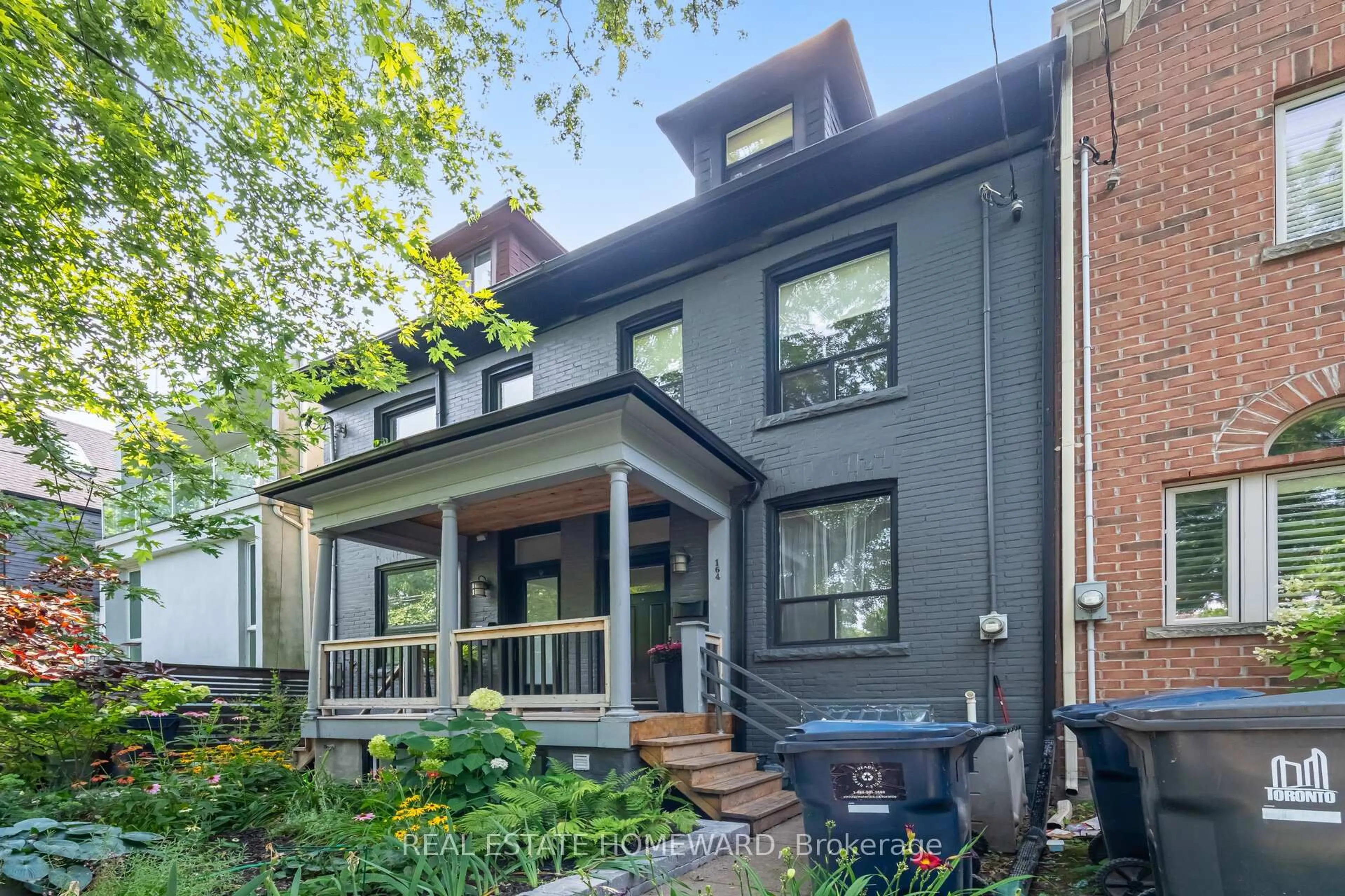 Home with brick exterior material, street for 164 Morse St, Toronto Ontario M4M 2P8