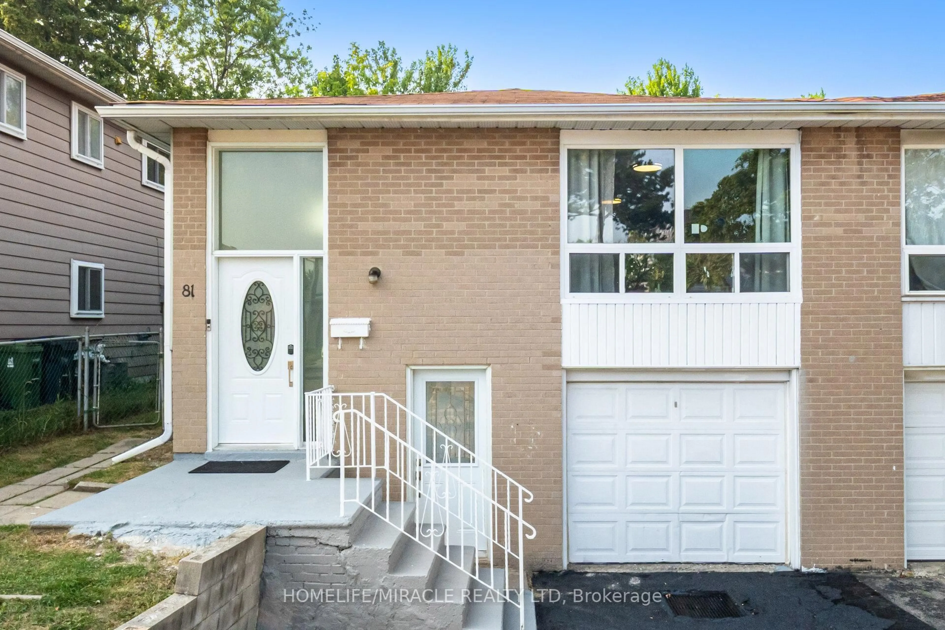 Home with brick exterior material, street for 81 Pettibone Sq, Toronto Ontario M1W 2J1