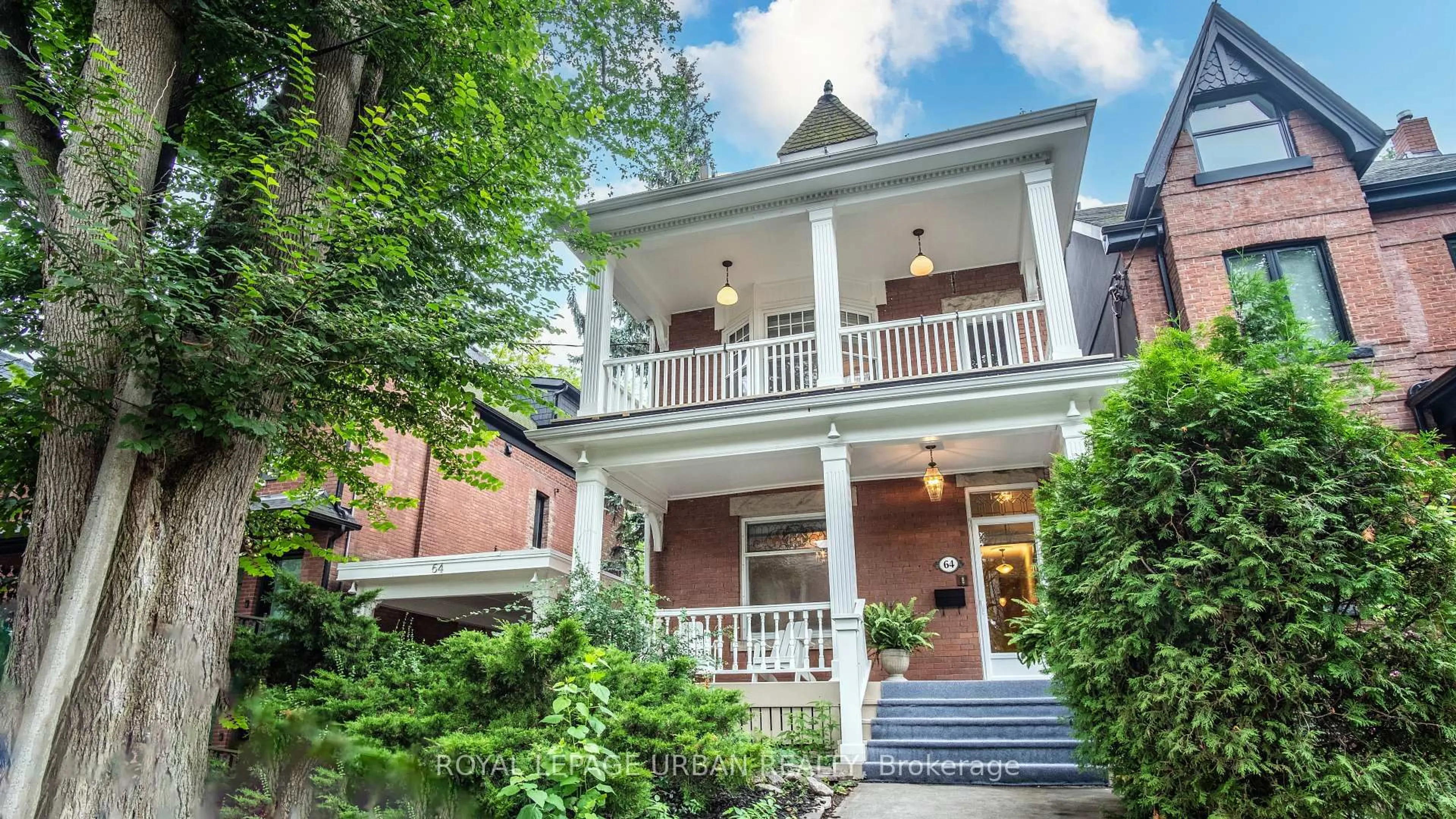 Home with brick exterior material, street for 64 Brooklyn Ave, Toronto Ontario M4M 2X5