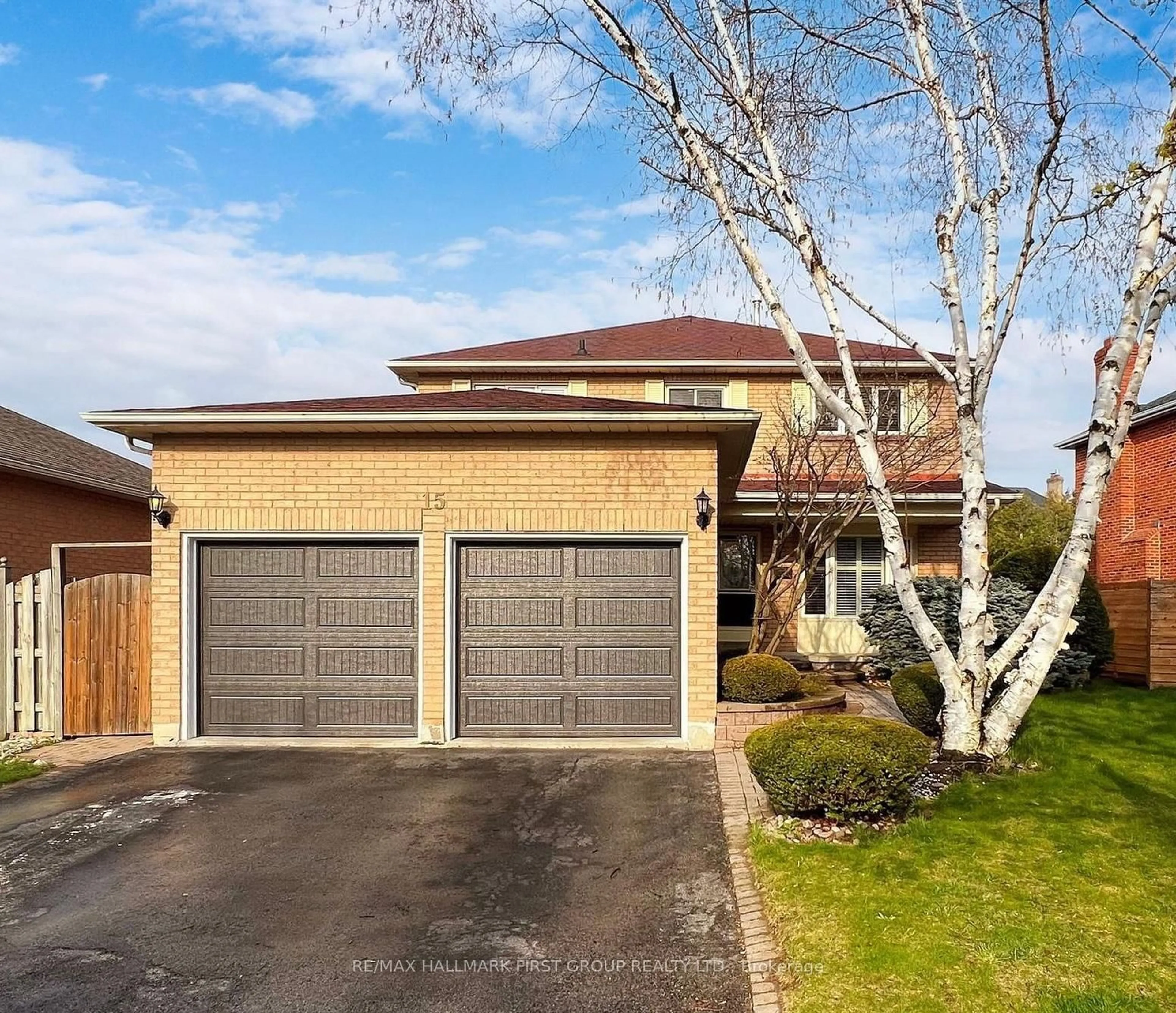 Home with brick exterior material, street for 15 Ribblesdale Dr, Whitby Ontario L1N 6Z3