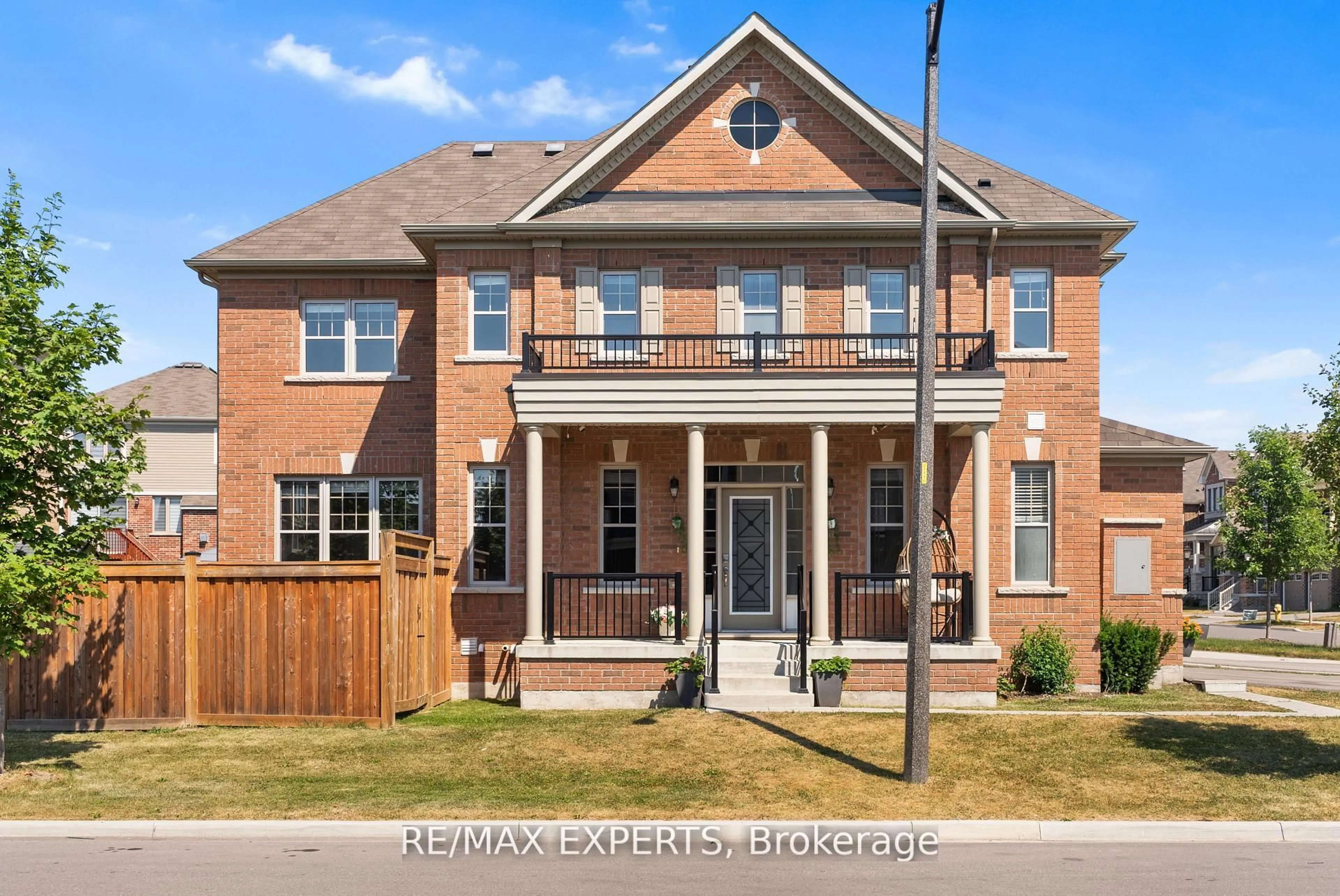 Home with brick exterior material, street for 160 Westfield Dr, Whitby Ontario L1P 0G2