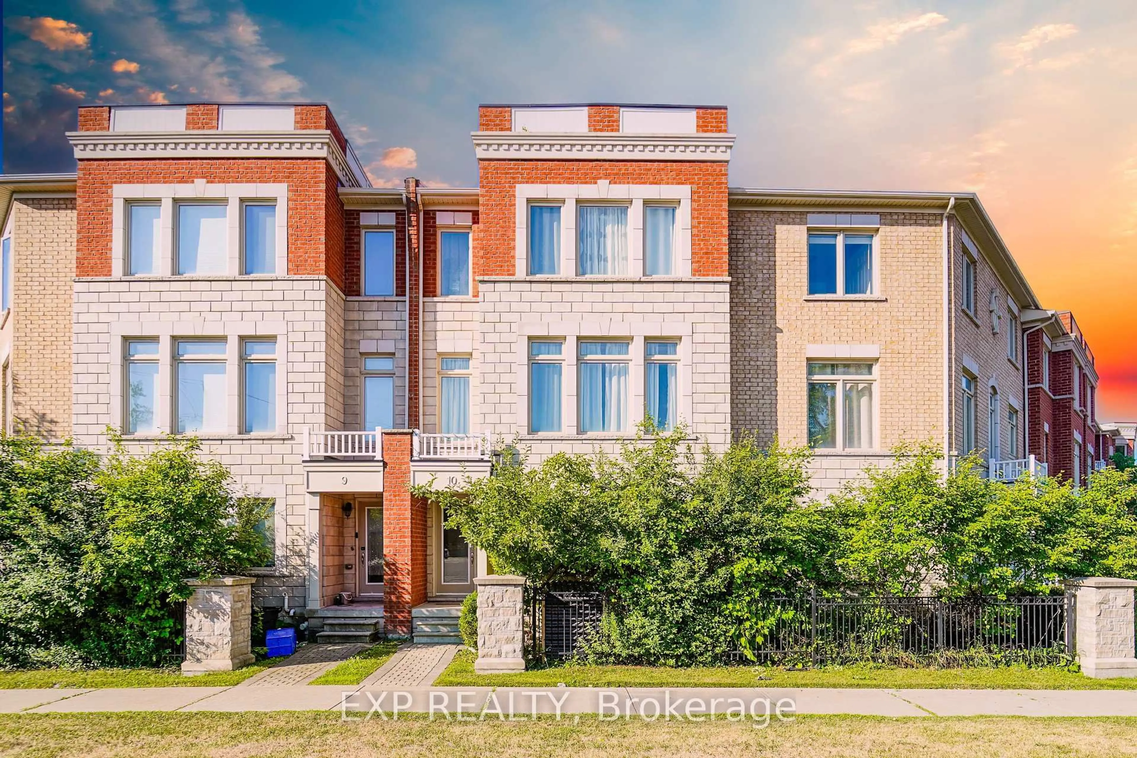 Home with brick exterior material, street for 1299 Glenanna Rd #10, Pickering Ontario L1V 0C9