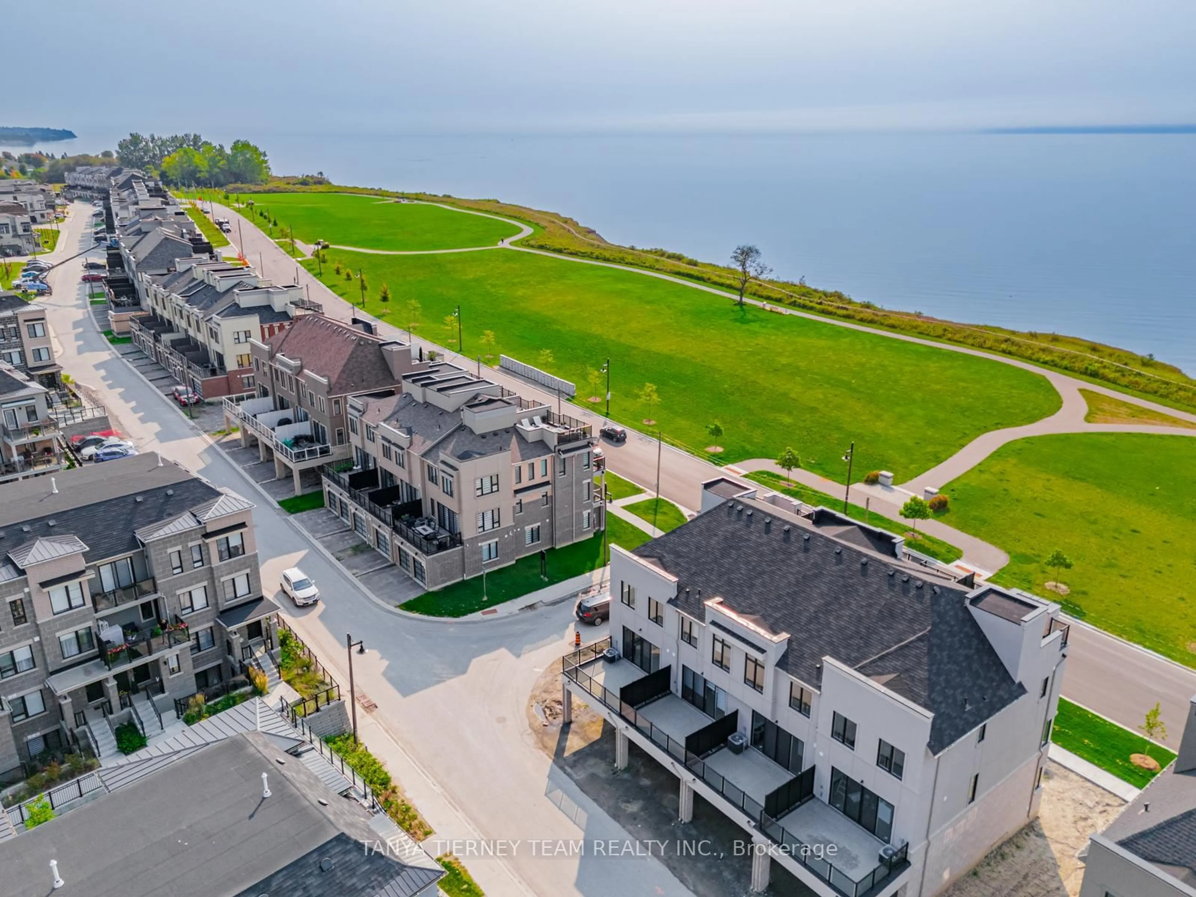 A pic from outside/outdoor area/front of a property/back of a property/a pic from drone, water/lake/river/ocean view for 605 Port Darlington Rd, Clarington Ontario L1C 7G1