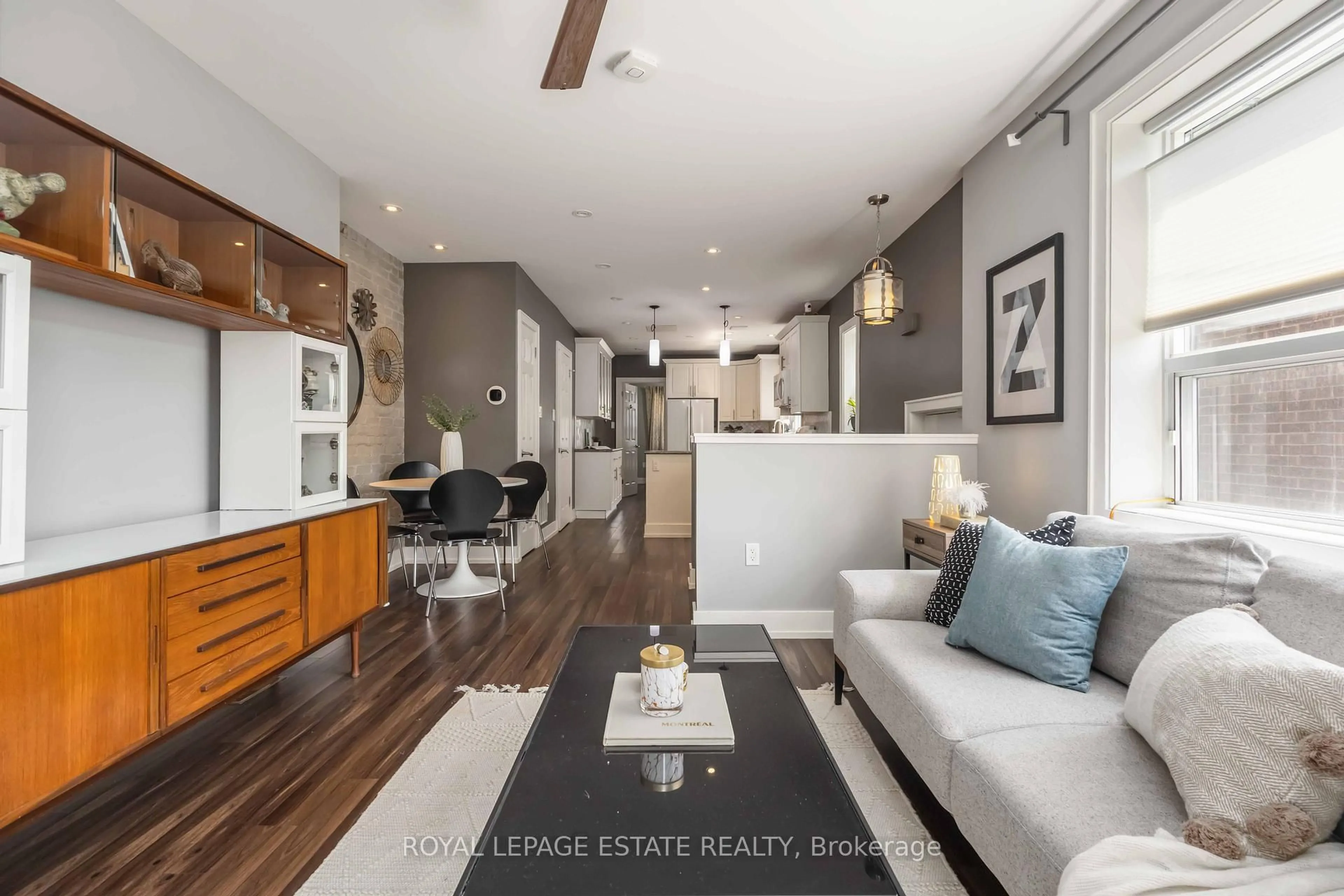 Open concept kitchen, unknown for 1008 Woodbine Ave, Toronto Ontario M4C 4C1