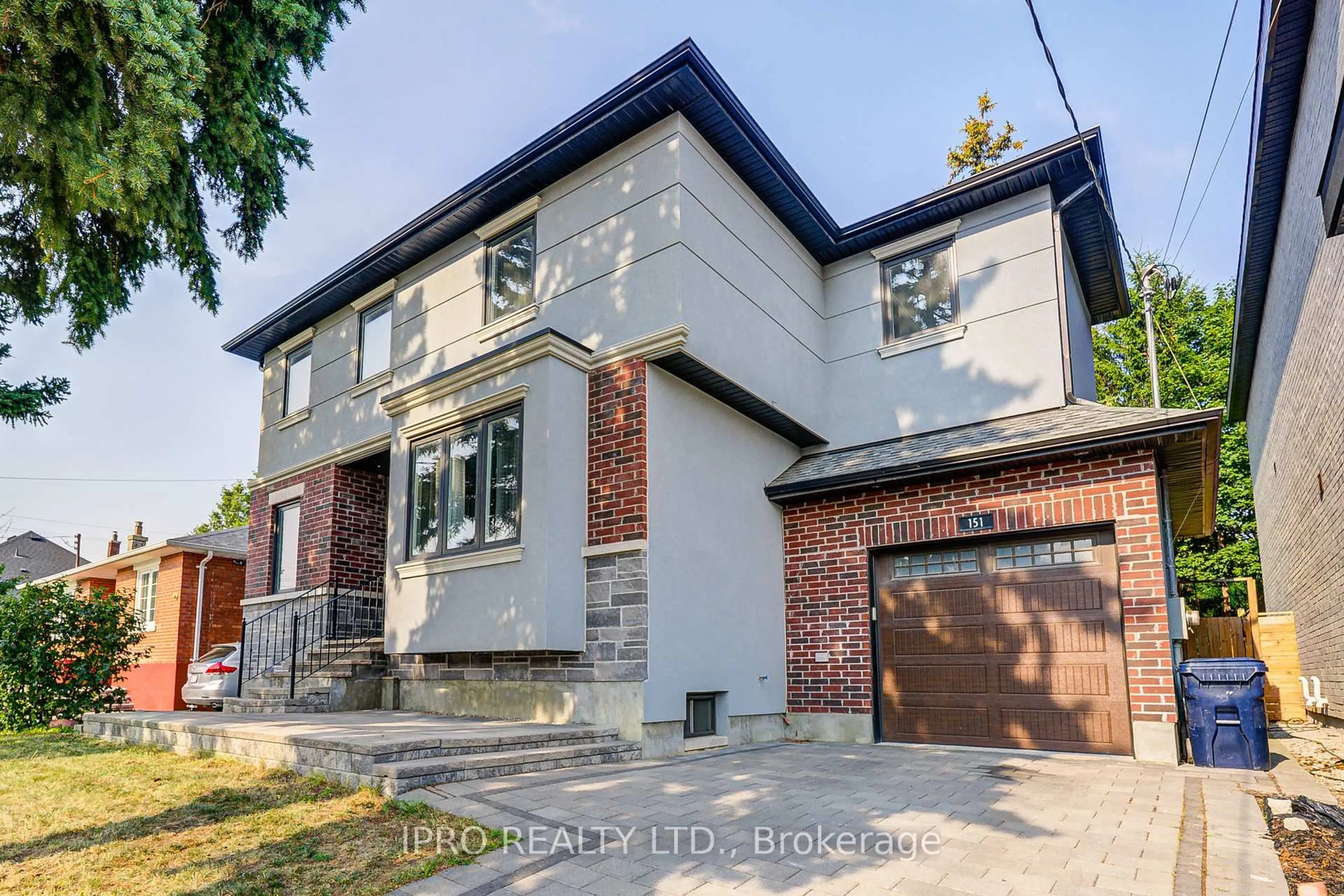 Home with brick exterior material, street for 151 Westbourne Ave, Toronto Ontario M1L 2Y9