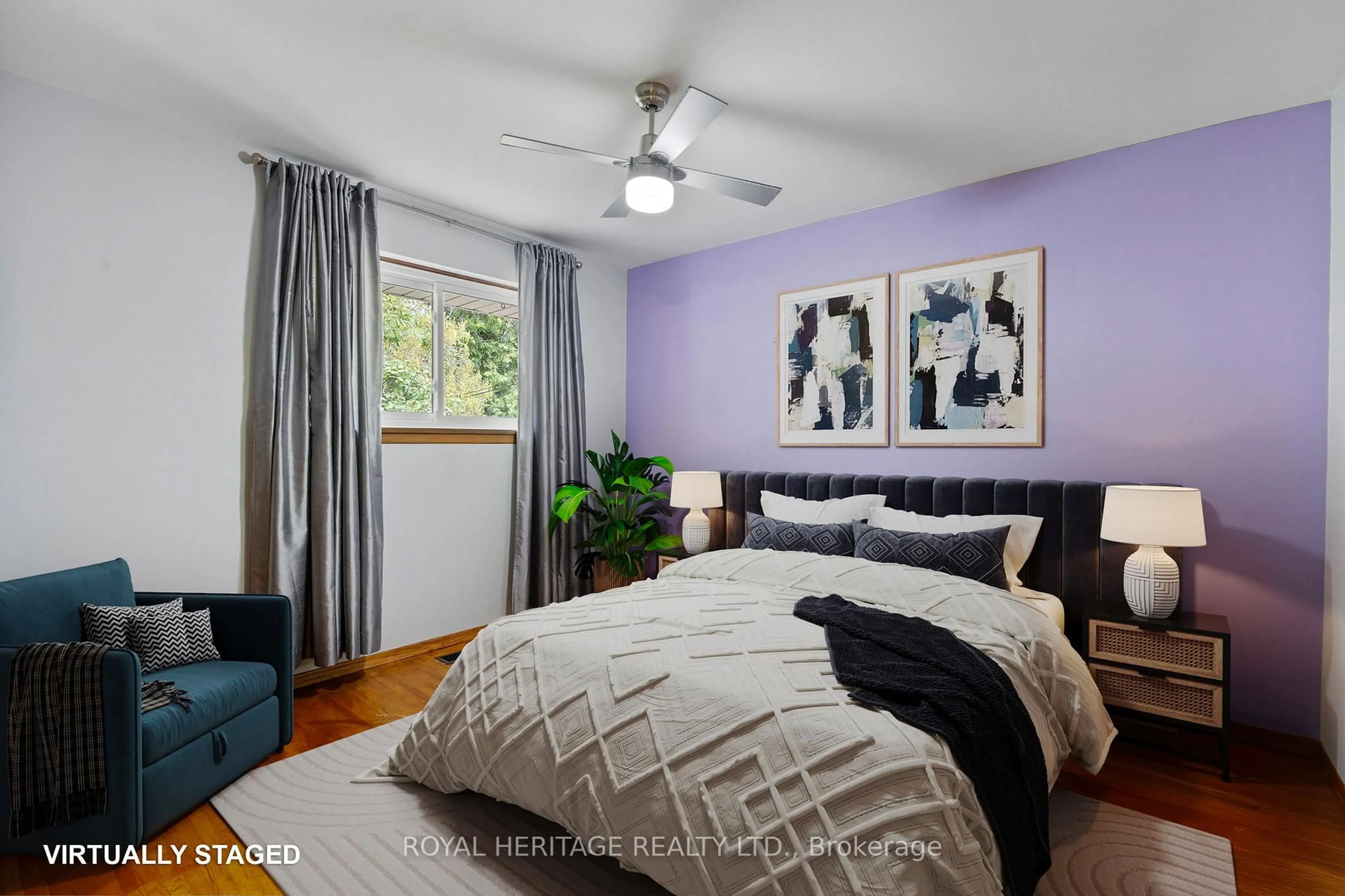 Bedroom with bed, unknown for 8 Abbeville Rd, Toronto Ontario M1H 1Y3