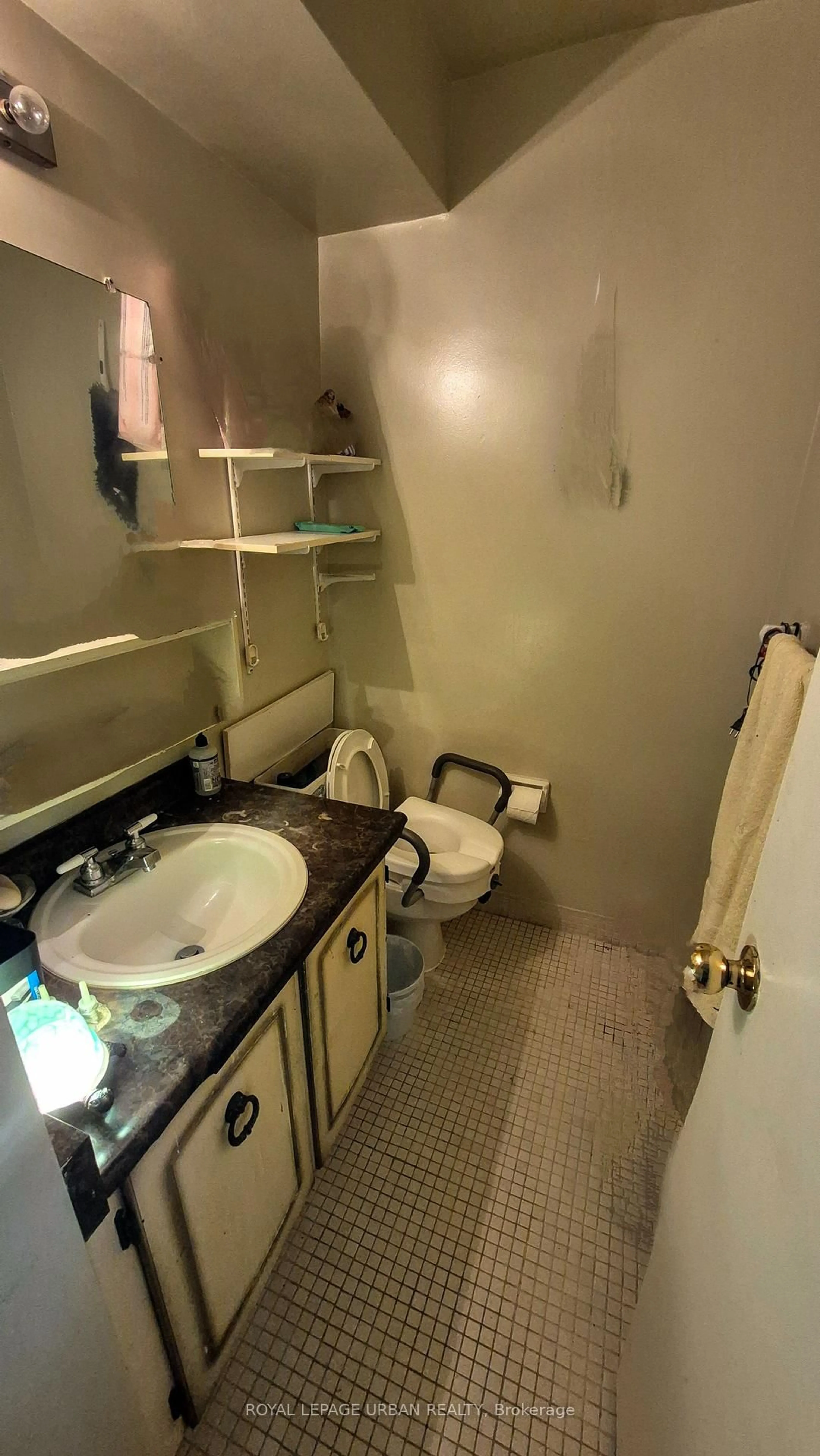 Standard bathroom, floor is not visible for 1135 Logan Ave #806, Toronto Ontario M4K 3Y2