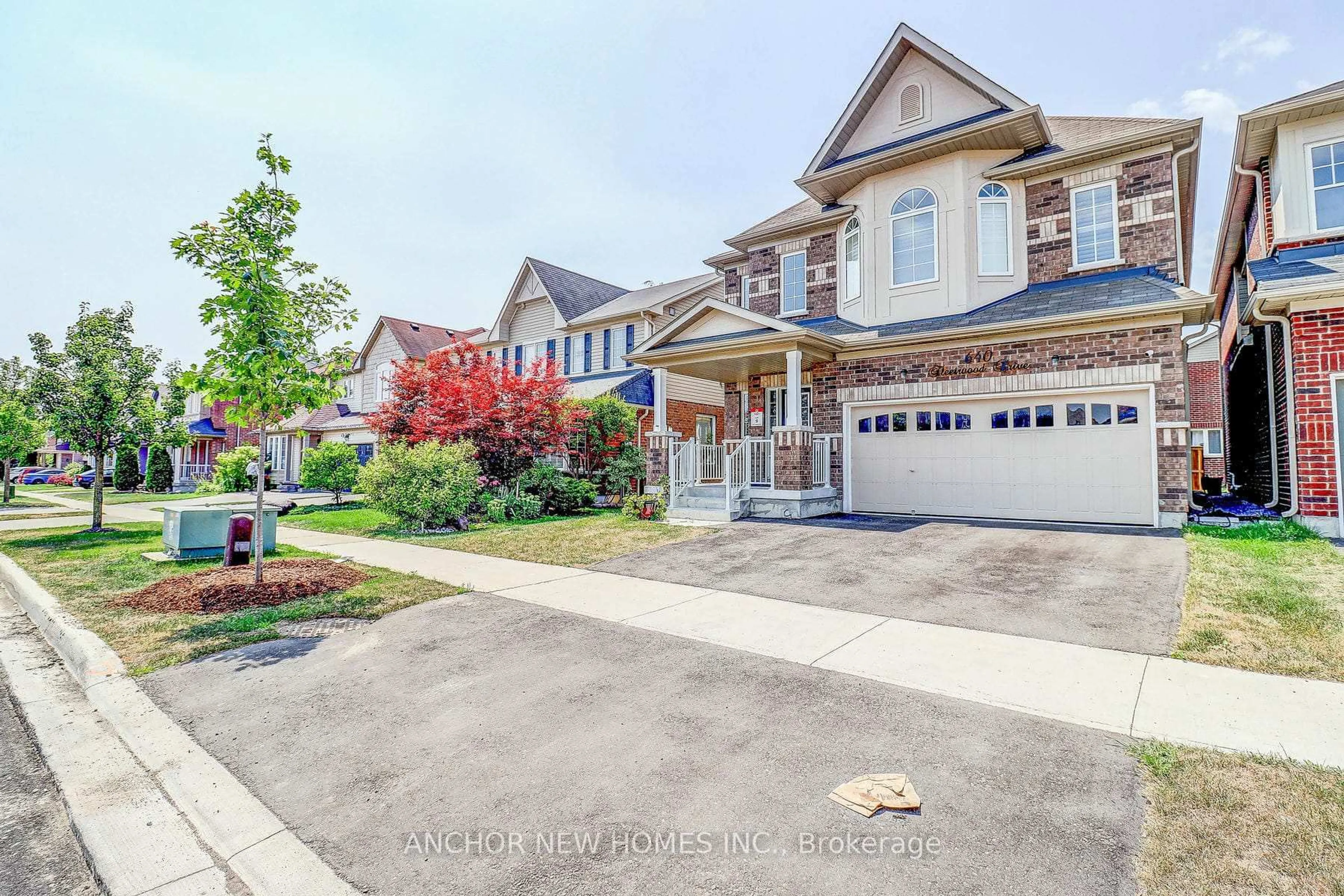 Home with brick exterior material, street for 640 Fleetwood Dr, Oshawa Ontario L1K 0A2