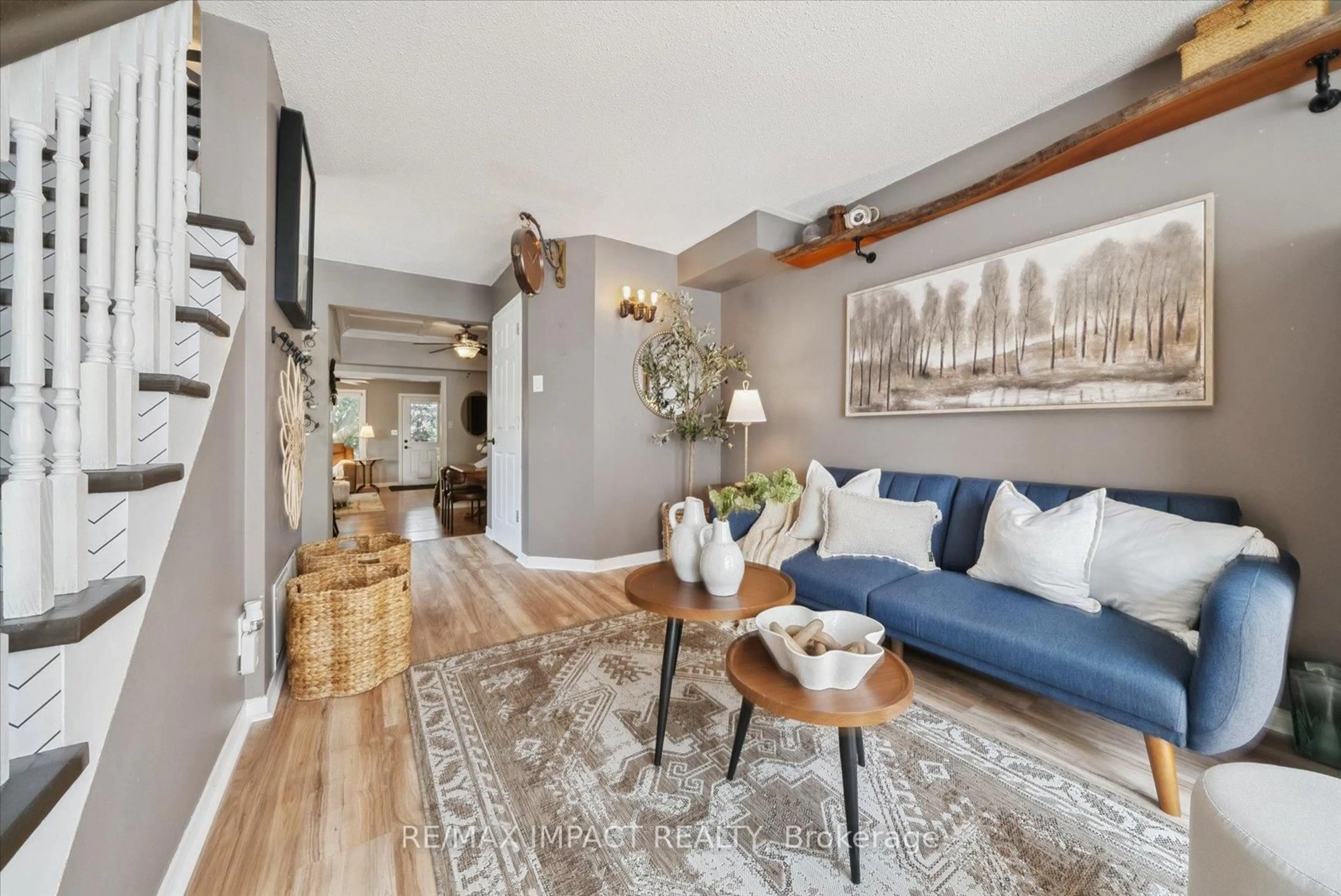 Living room with furniture, unknown for 818 Buttonbush Crt, Oshawa Ontario L1K 2H9