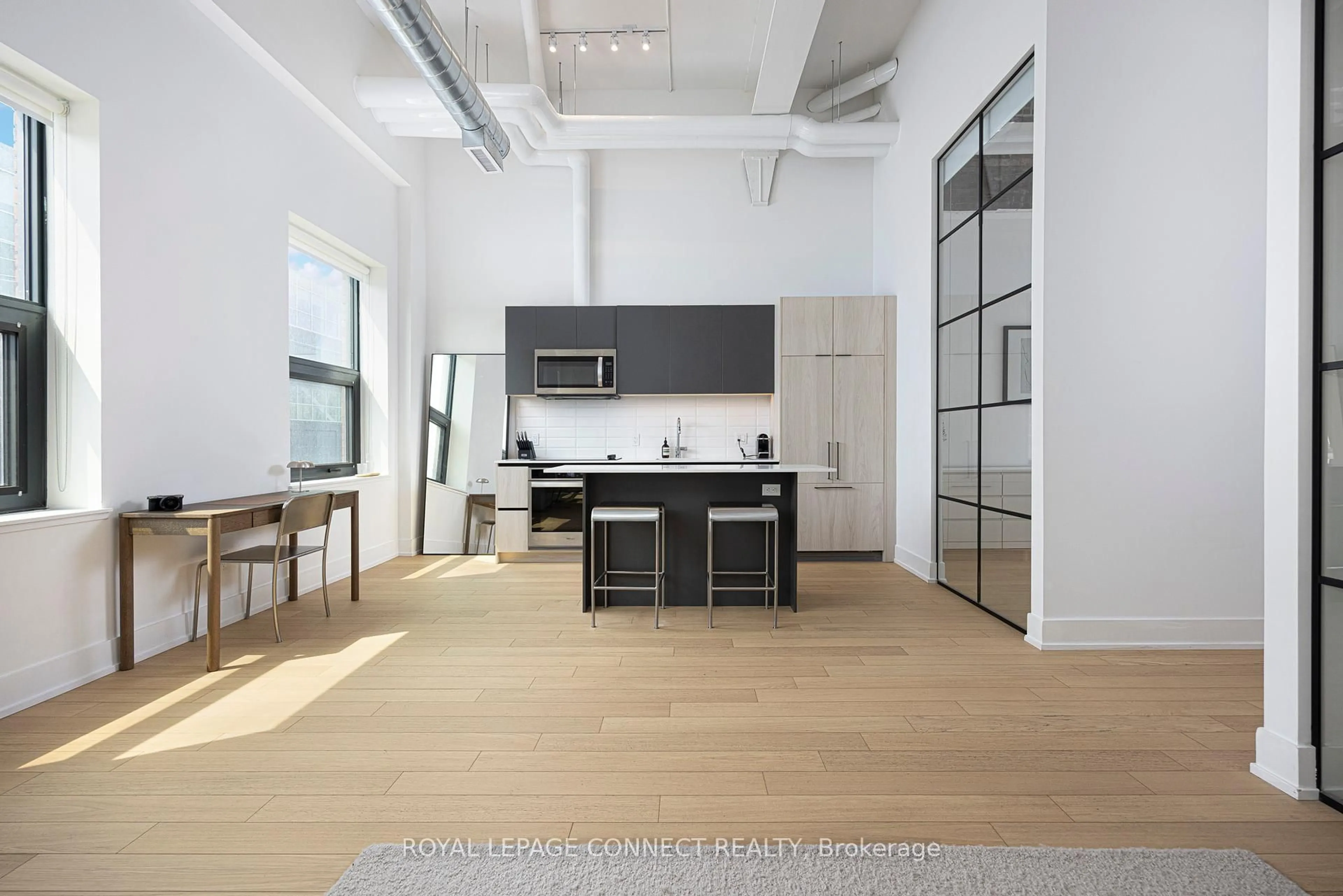 Open concept kitchen, unknown for 150 Logan Ave #201, Toronto Ontario M4M 0E4