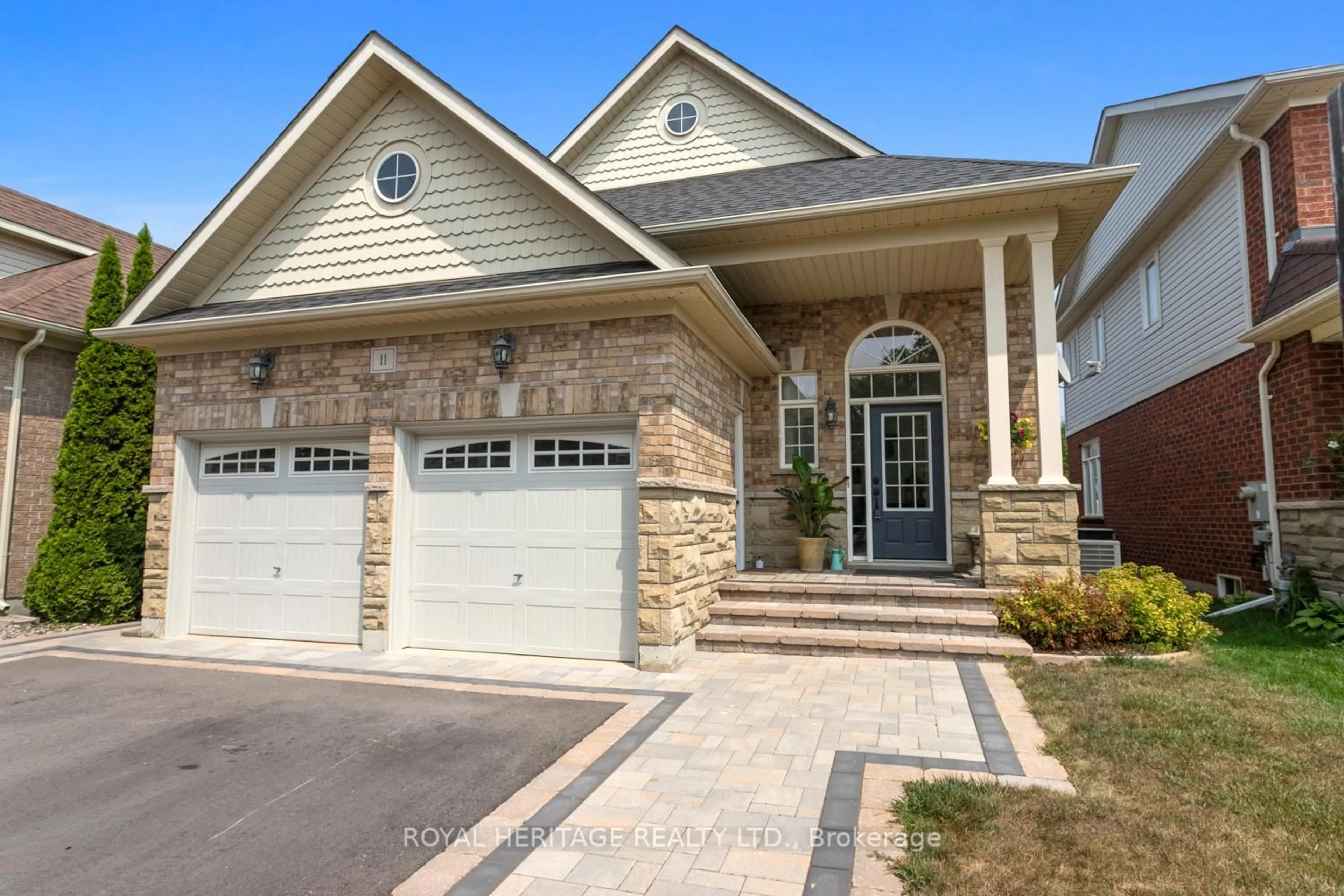 Home with brick exterior material, street for 11 Piper Cres, Clarington Ontario L1C 0G3