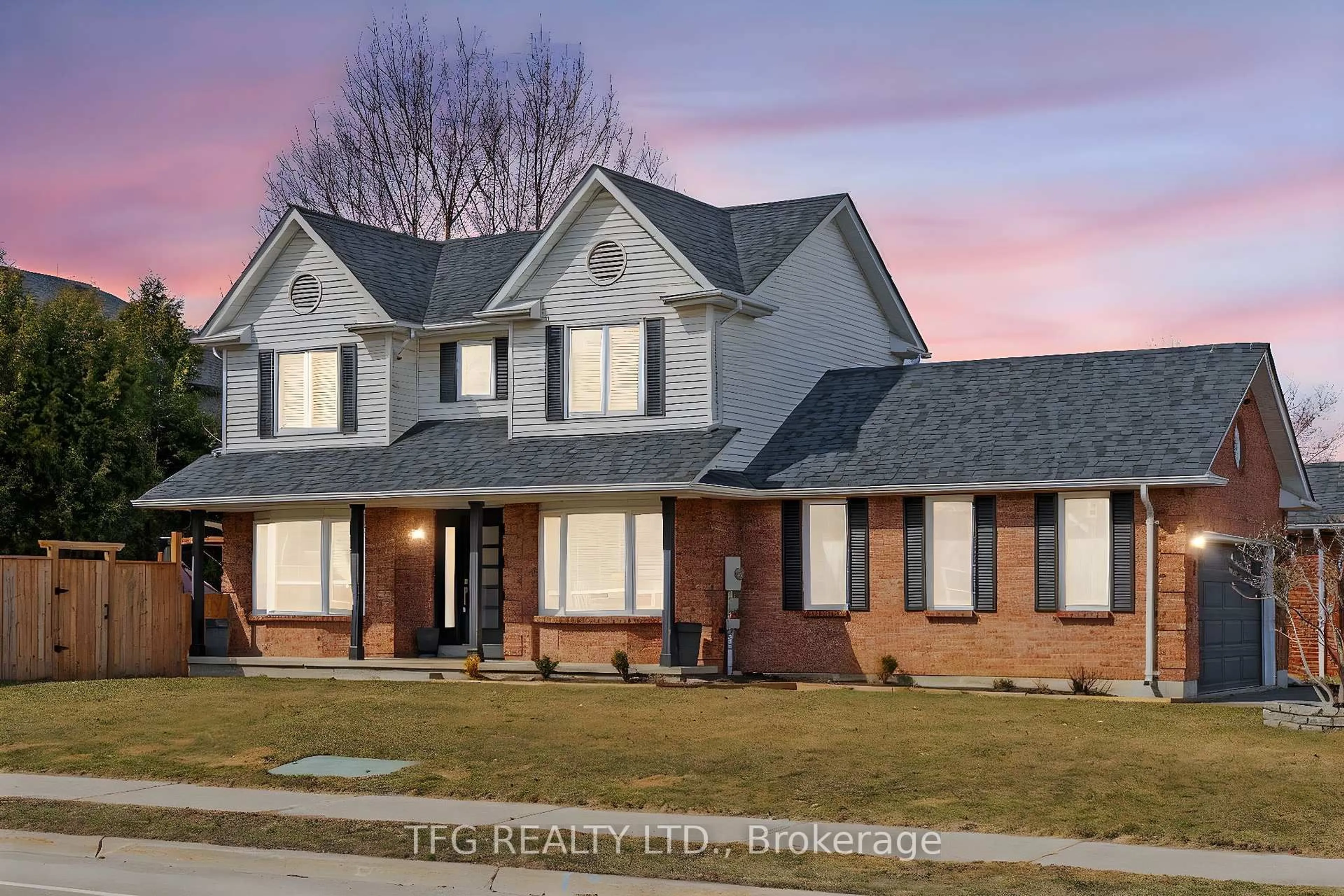 Home with brick exterior material, street for 2 Goldpine Ave, Clarington Ontario L1E 1N7