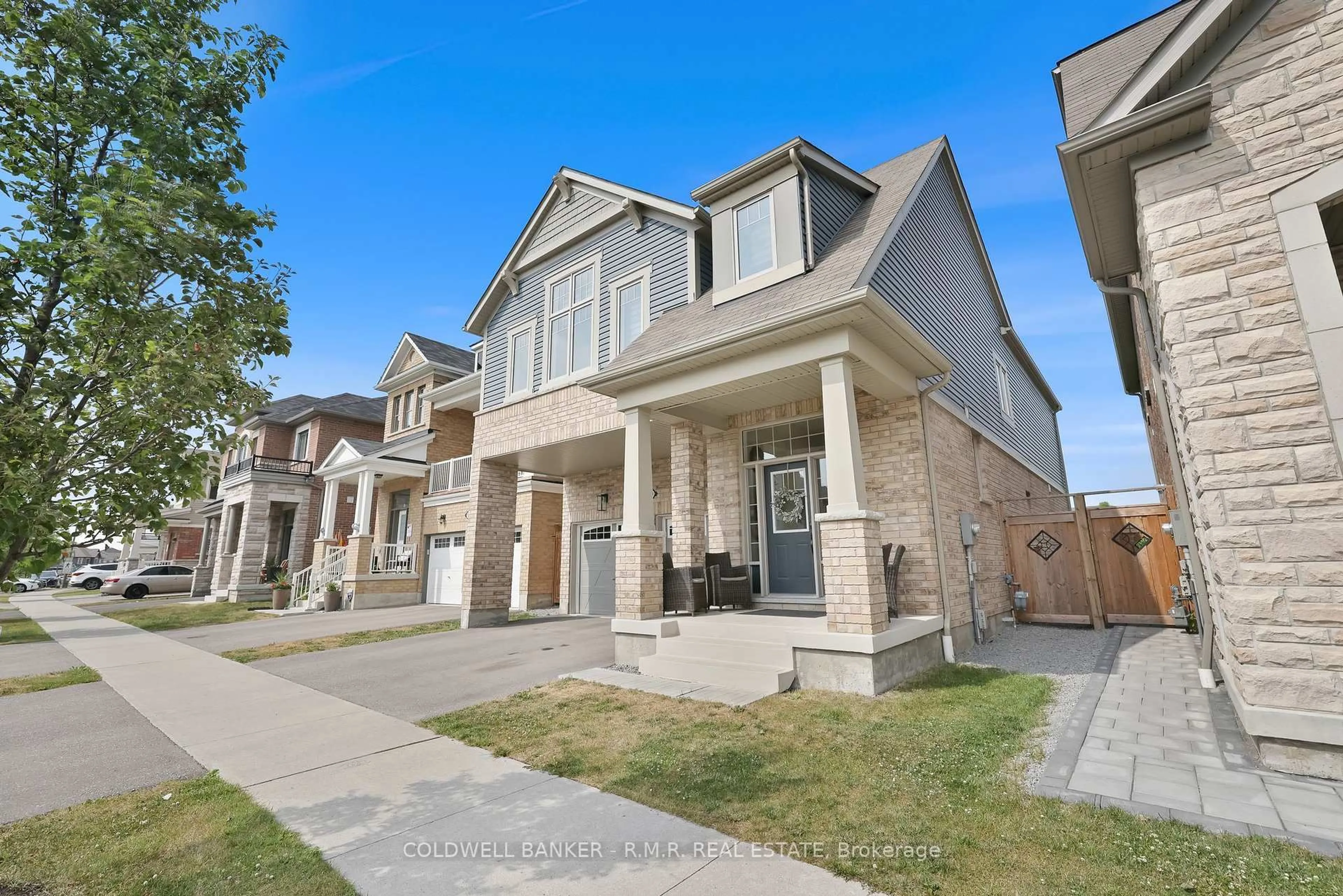 Home with brick exterior material, street for 179 Westfield Dr, Whitby Ontario L1P 0G2