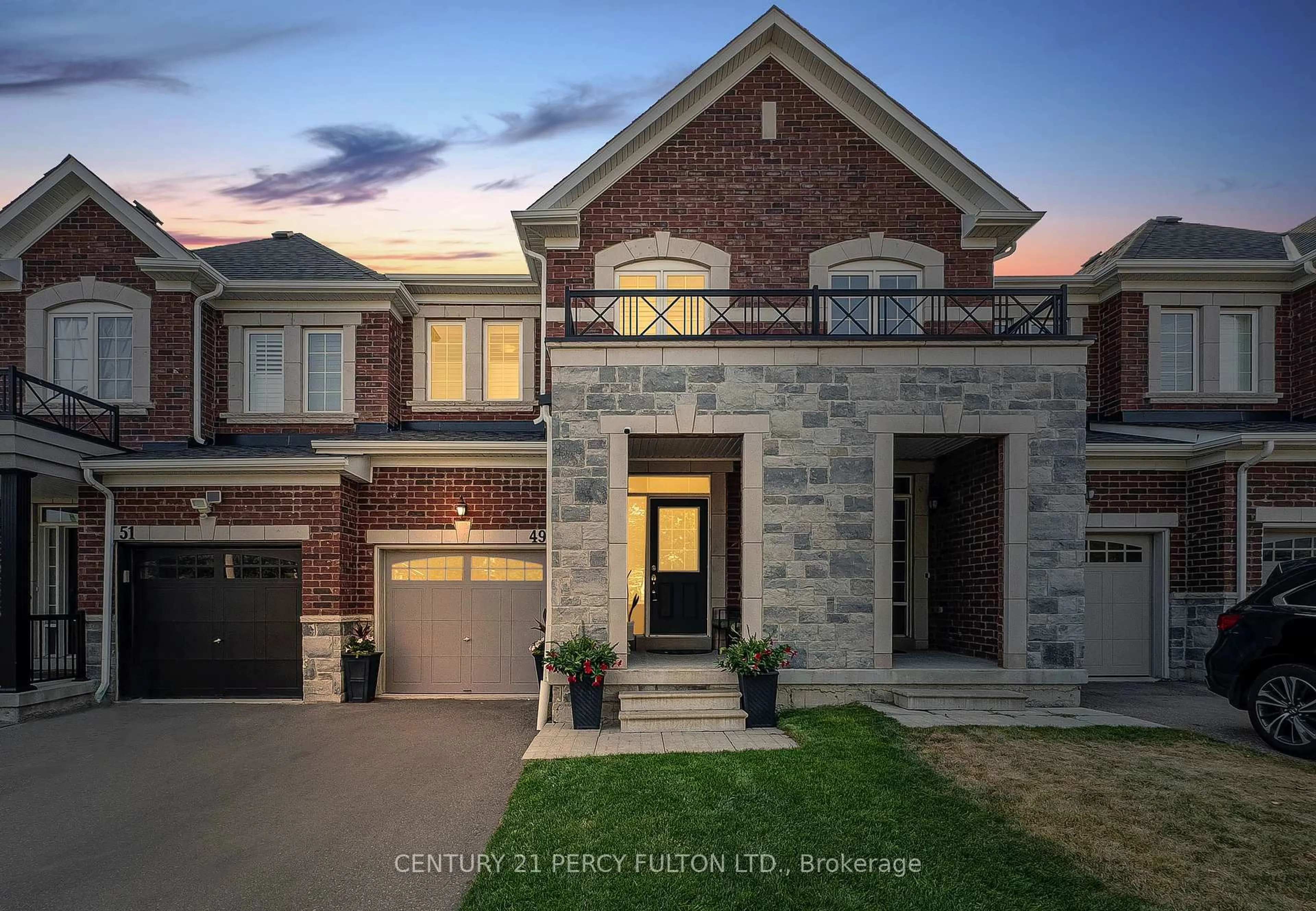 Home with brick exterior material, street for 49 Rimrock Cres, Whitby Ontario L1N 0E5