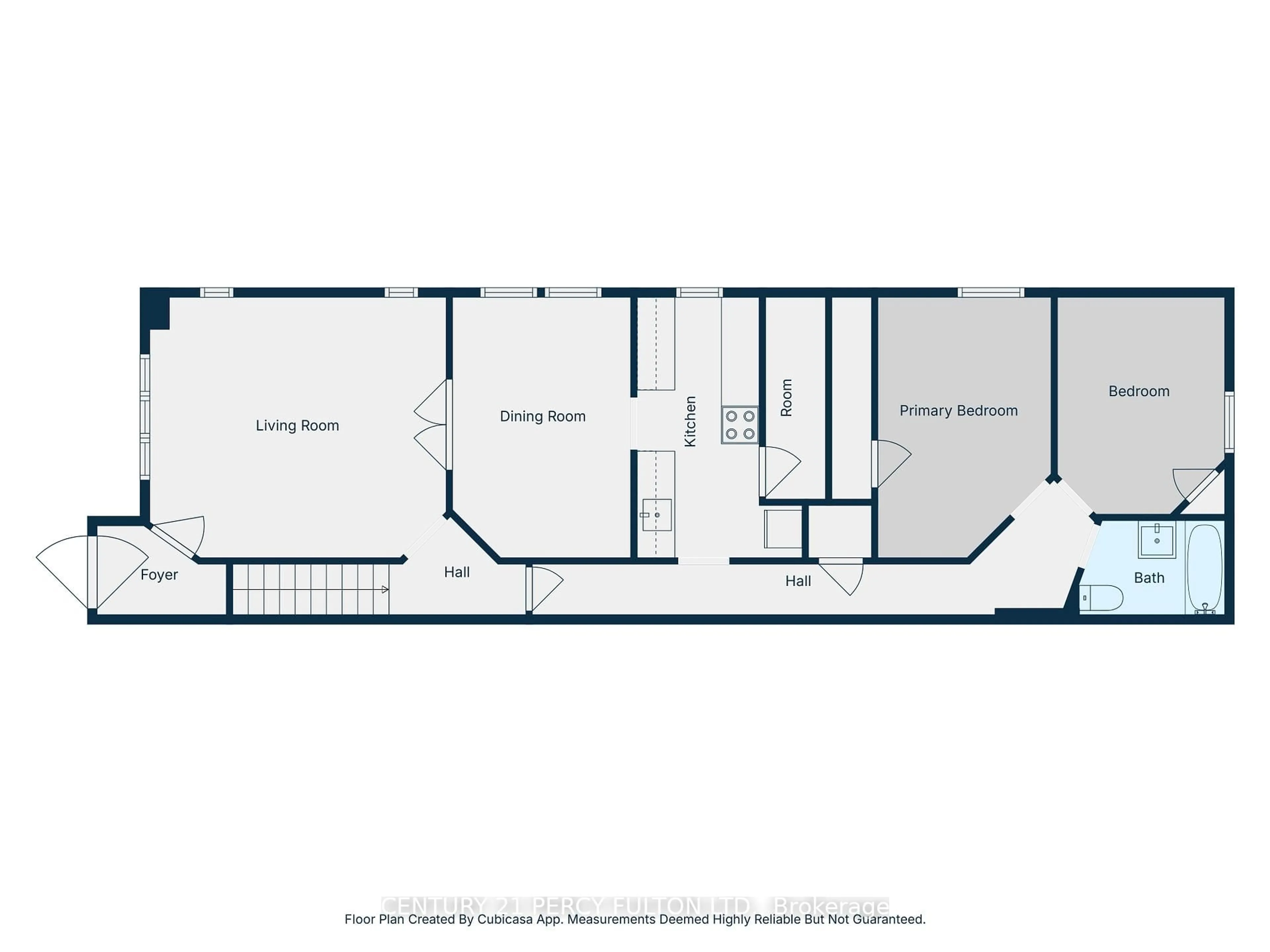 Floor plan for 48-50 Scarboro Beach Blvd, Toronto Ontario M4E 2X1