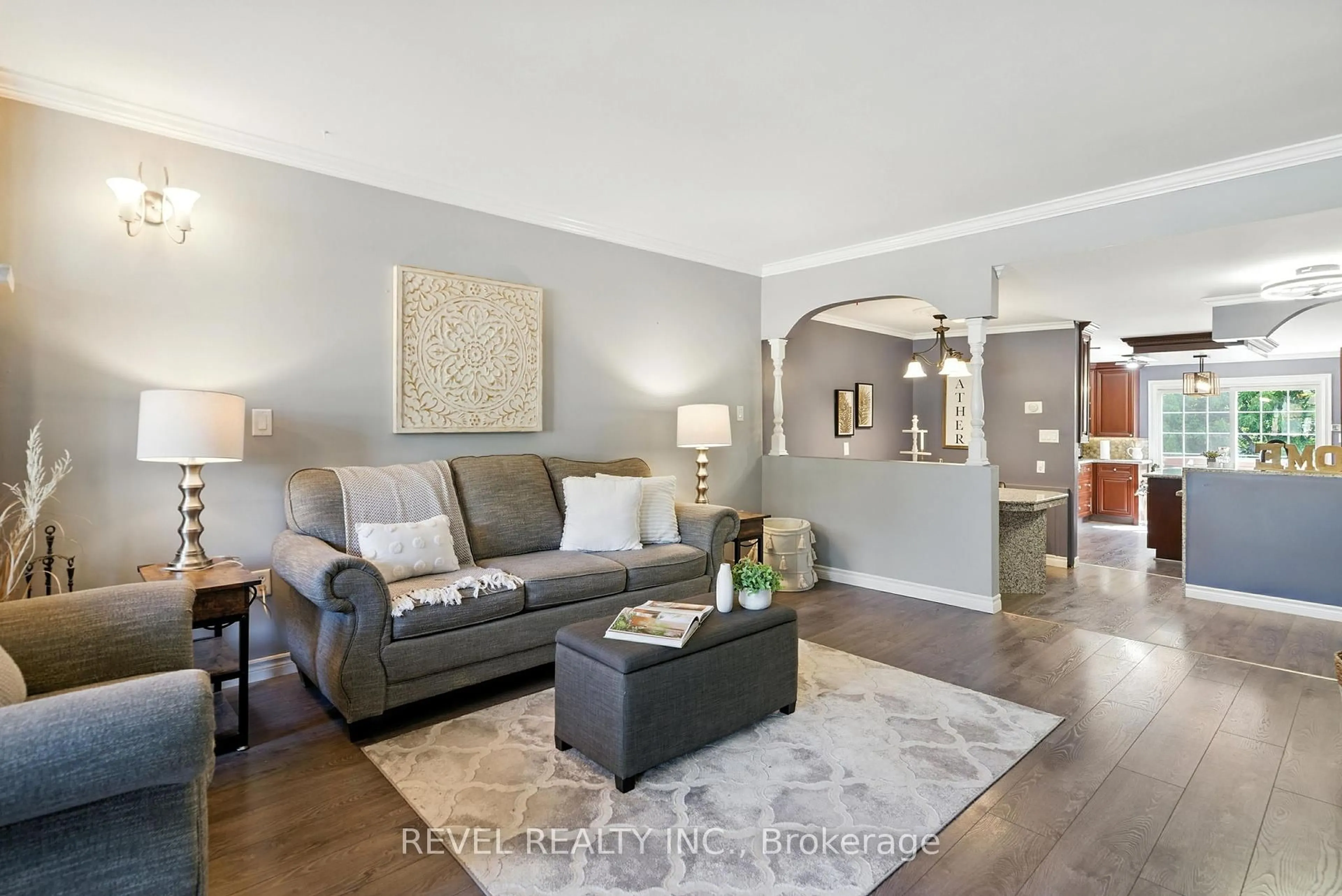Living room with furniture, unknown for 57 Rosehill Blvd, Oshawa Ontario L1J 5G6