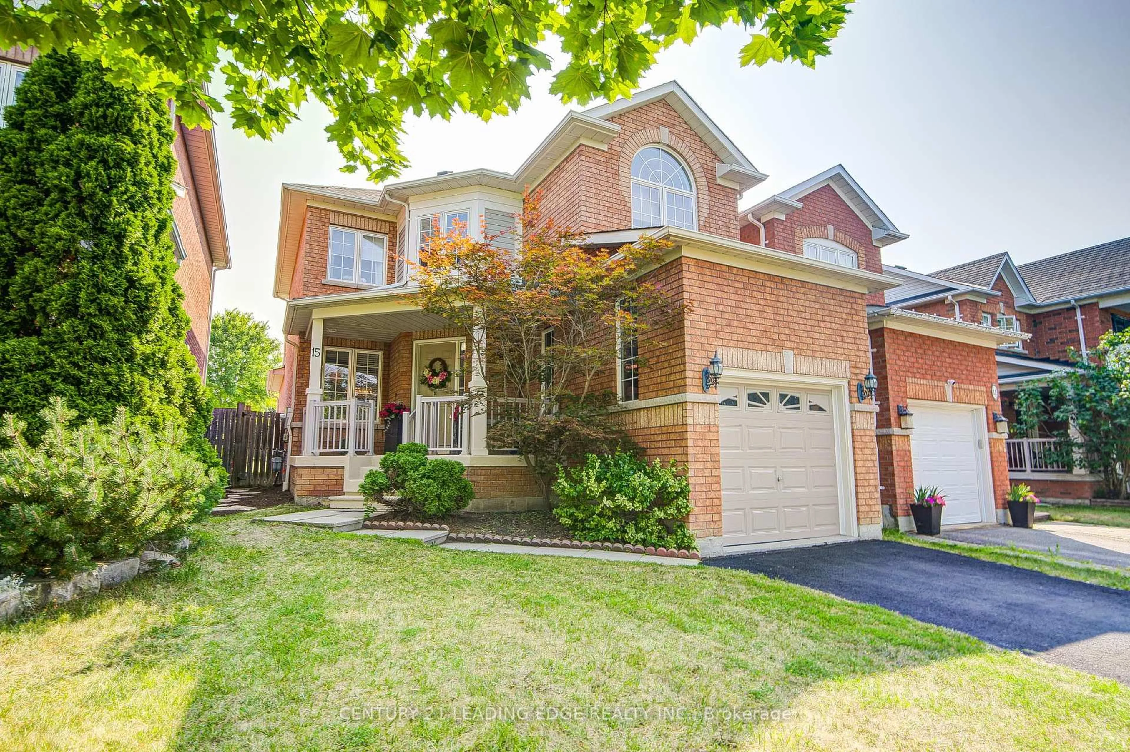 Home with brick exterior material, street for 15 Blanchard Crt, Whitby Ontario L1M 1H5