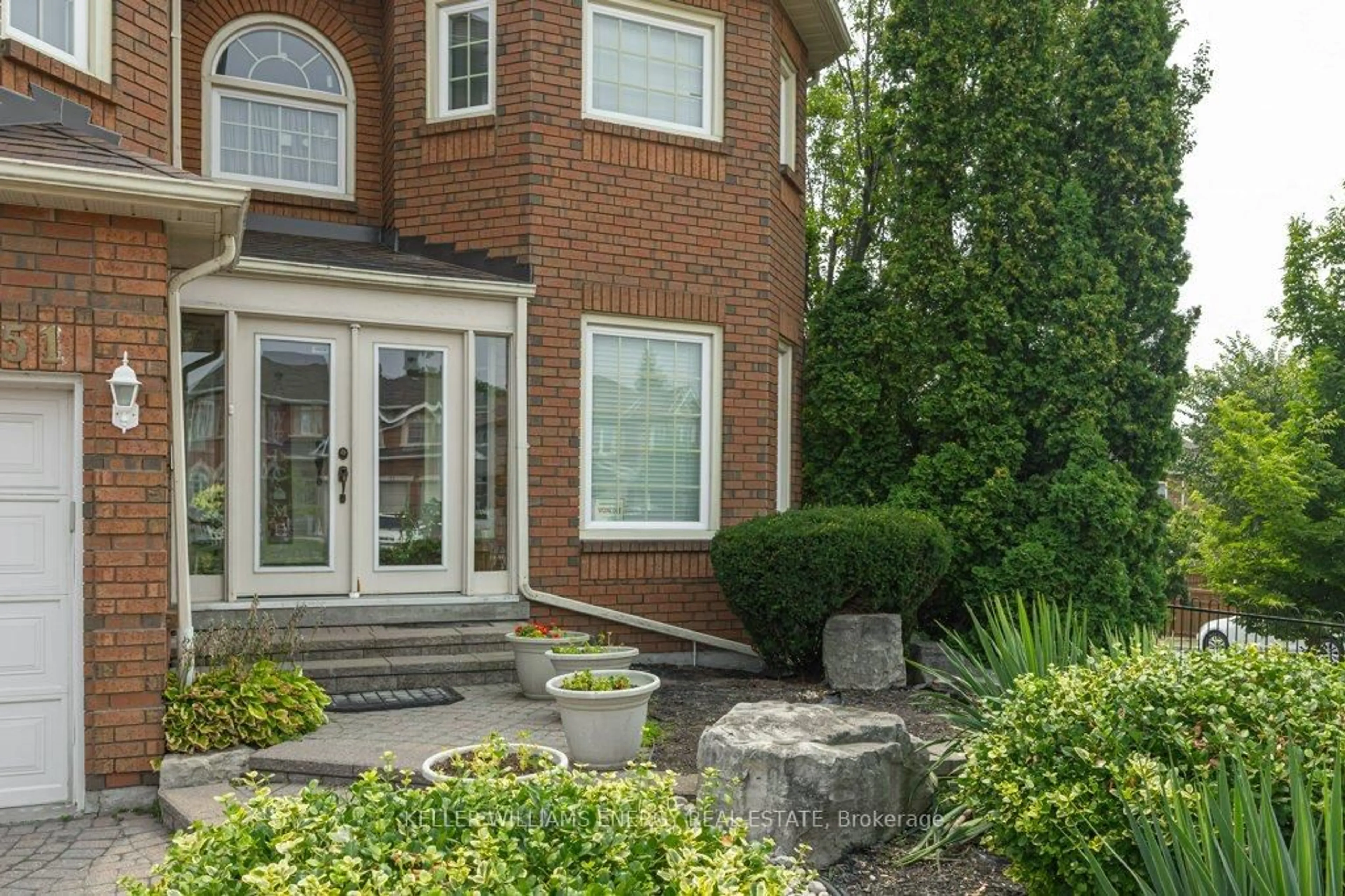 Home with brick exterior material, street for 1651 Major Oaks Rd, Pickering Ontario L1X 2G4