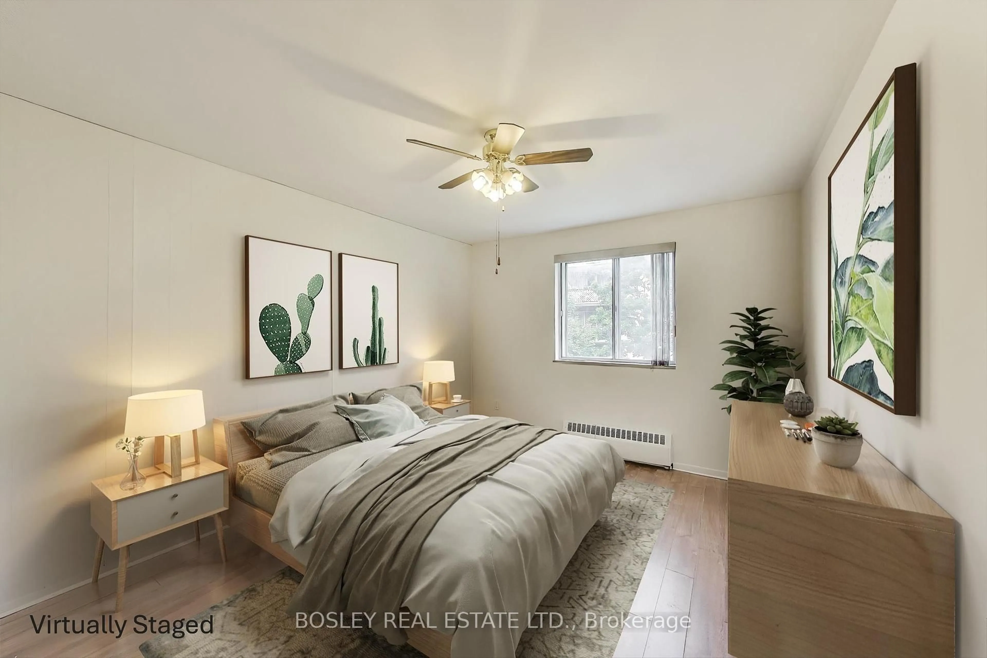 Bedroom with bed, unknown for 800 Kennedy Rd #304, Toronto Ontario M1K 2C9