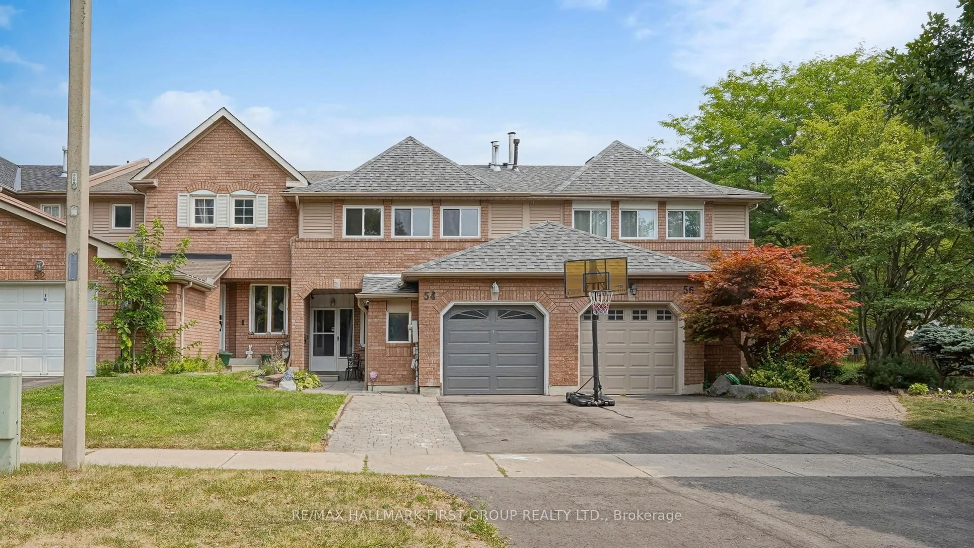 Home with brick exterior material, street for 54 Davies Cres, Whitby Ontario L1N 8X5