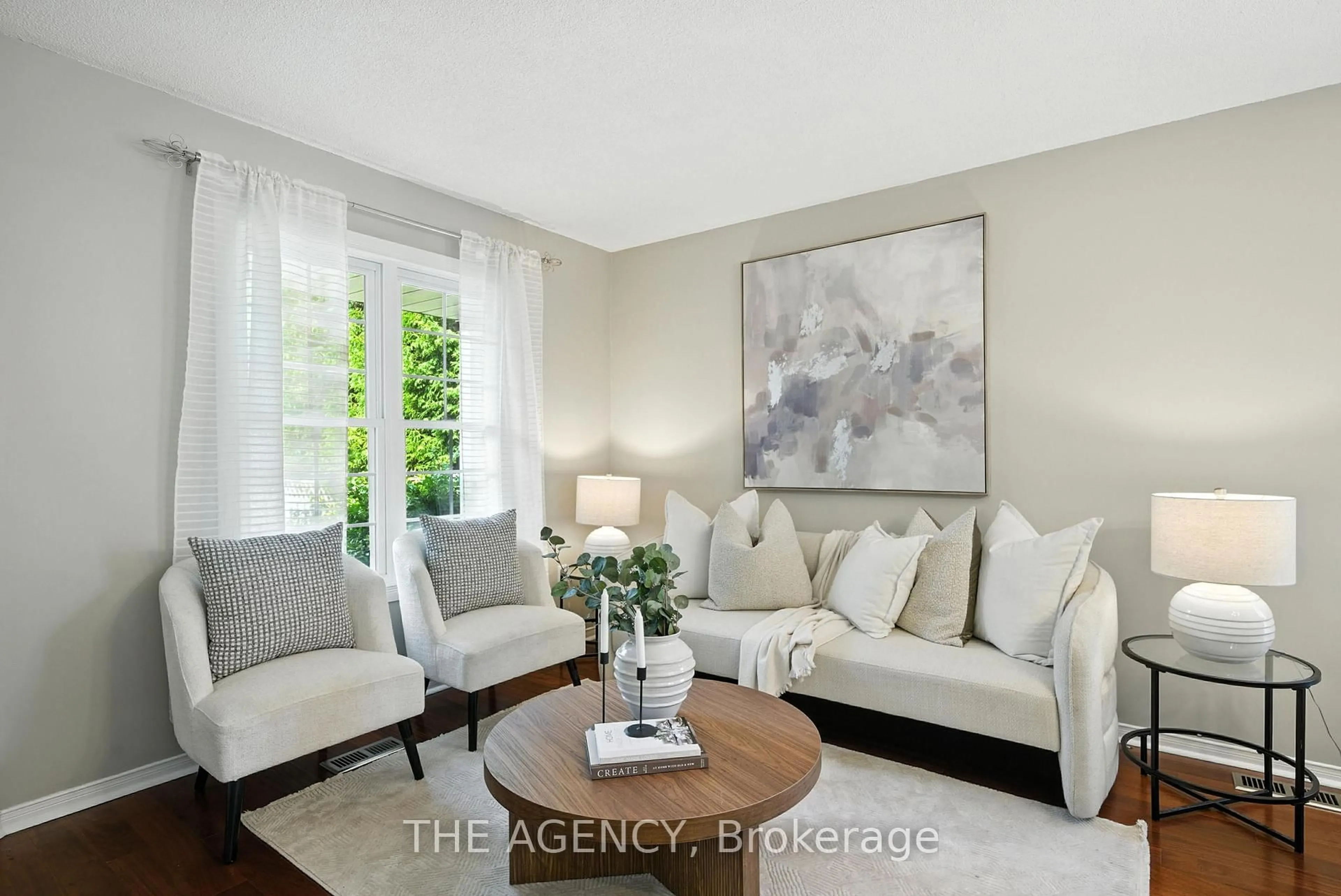 Living room with furniture, unknown for 1541 Bentley Lane, Pickering Ontario L1X 2M6