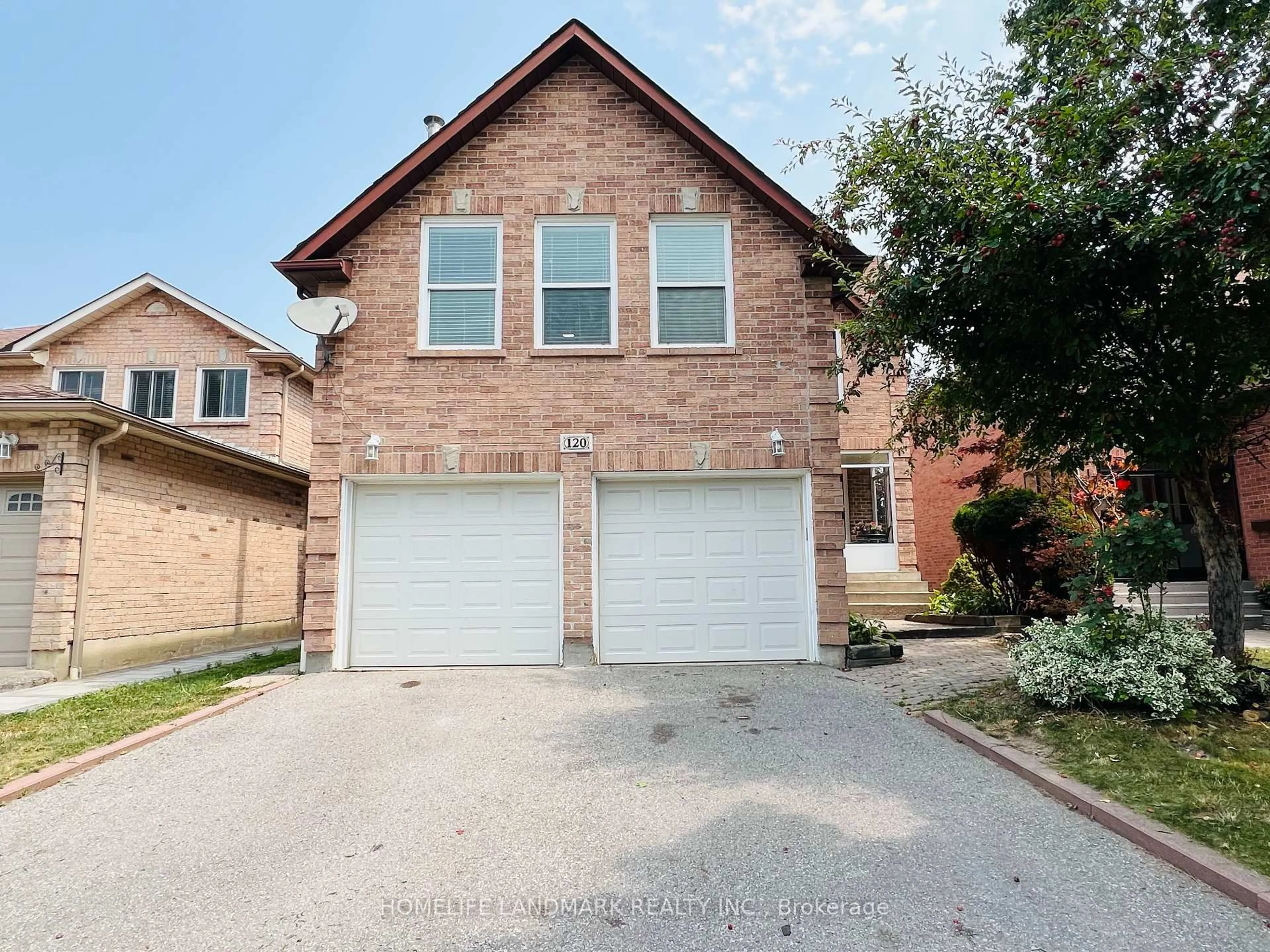 Home with brick exterior material, street for 120 Ravenscroft Rd, Ajax Ontario L1T 1Y2