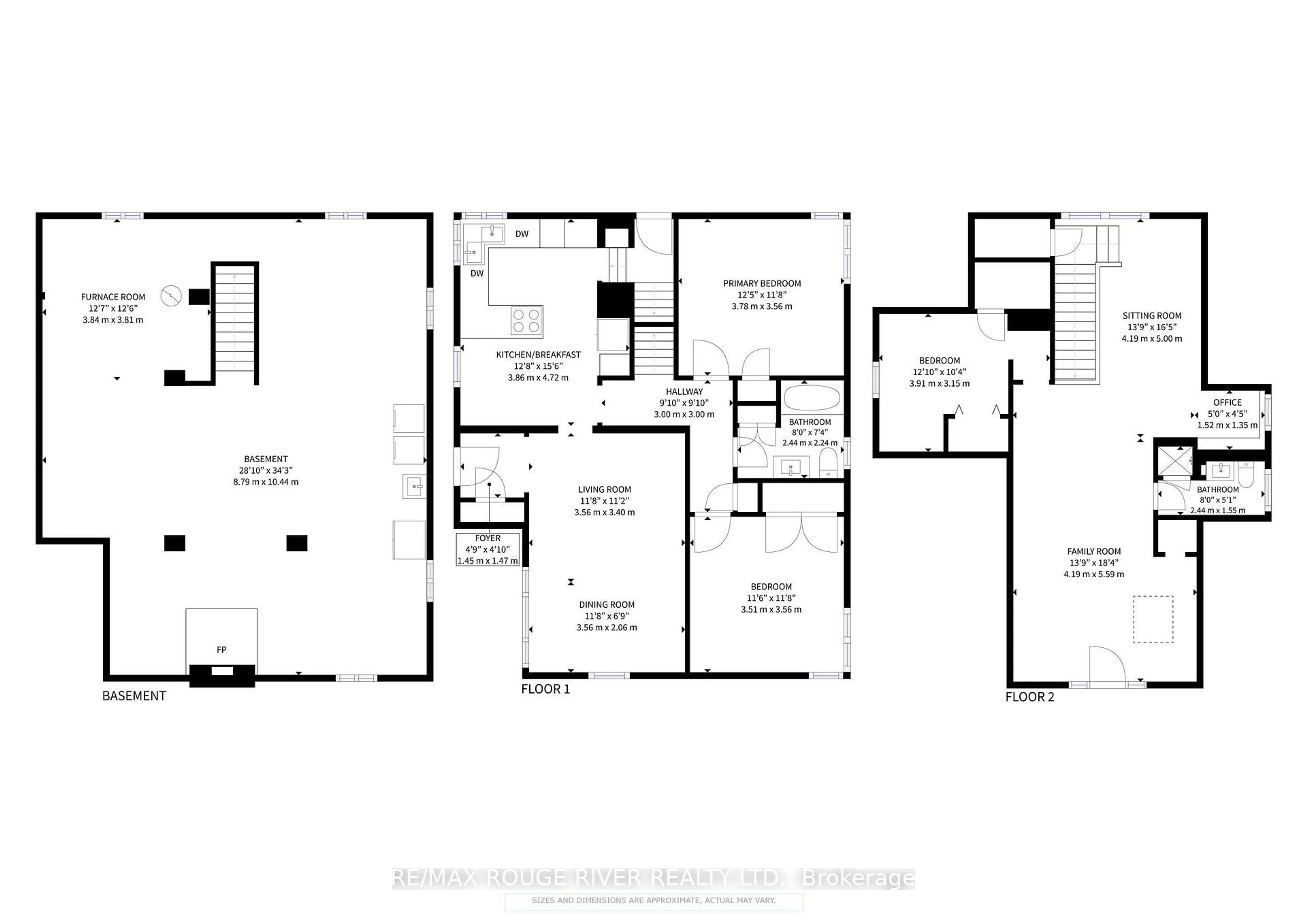Floor plan for 15 White Ave, Toronto Ontario M1C 1P1
