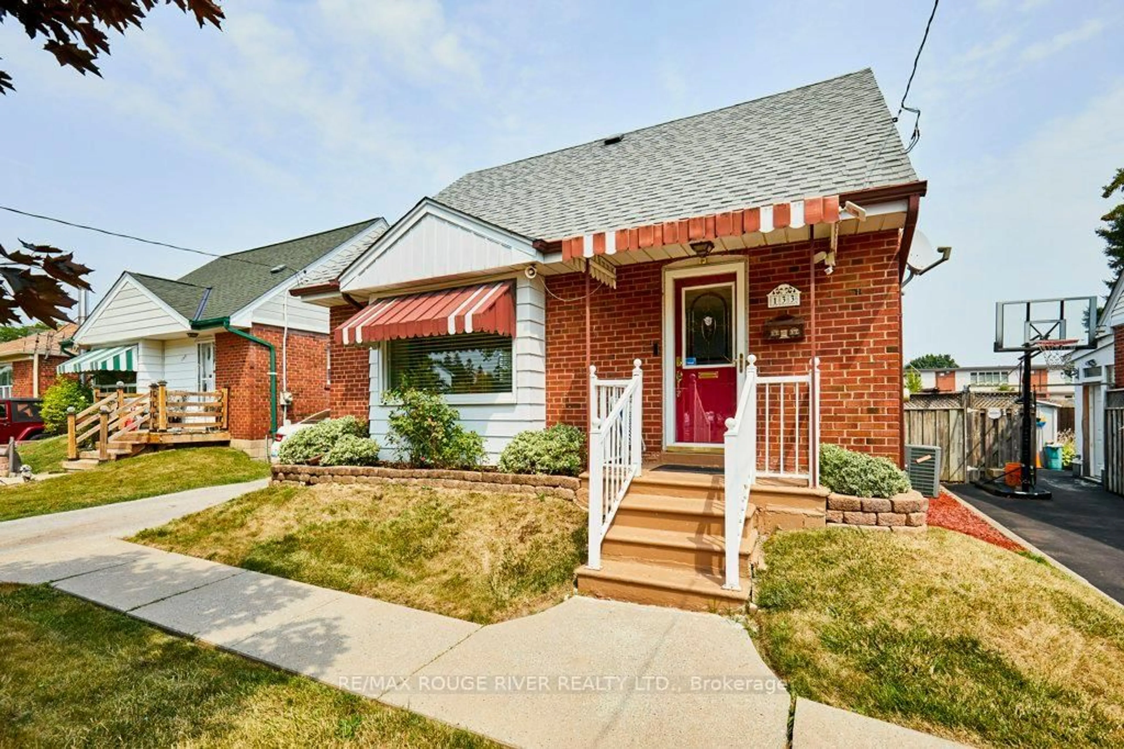 Home with brick exterior material, street for 133 Tower Dr, Toronto Ontario M1R 3P4