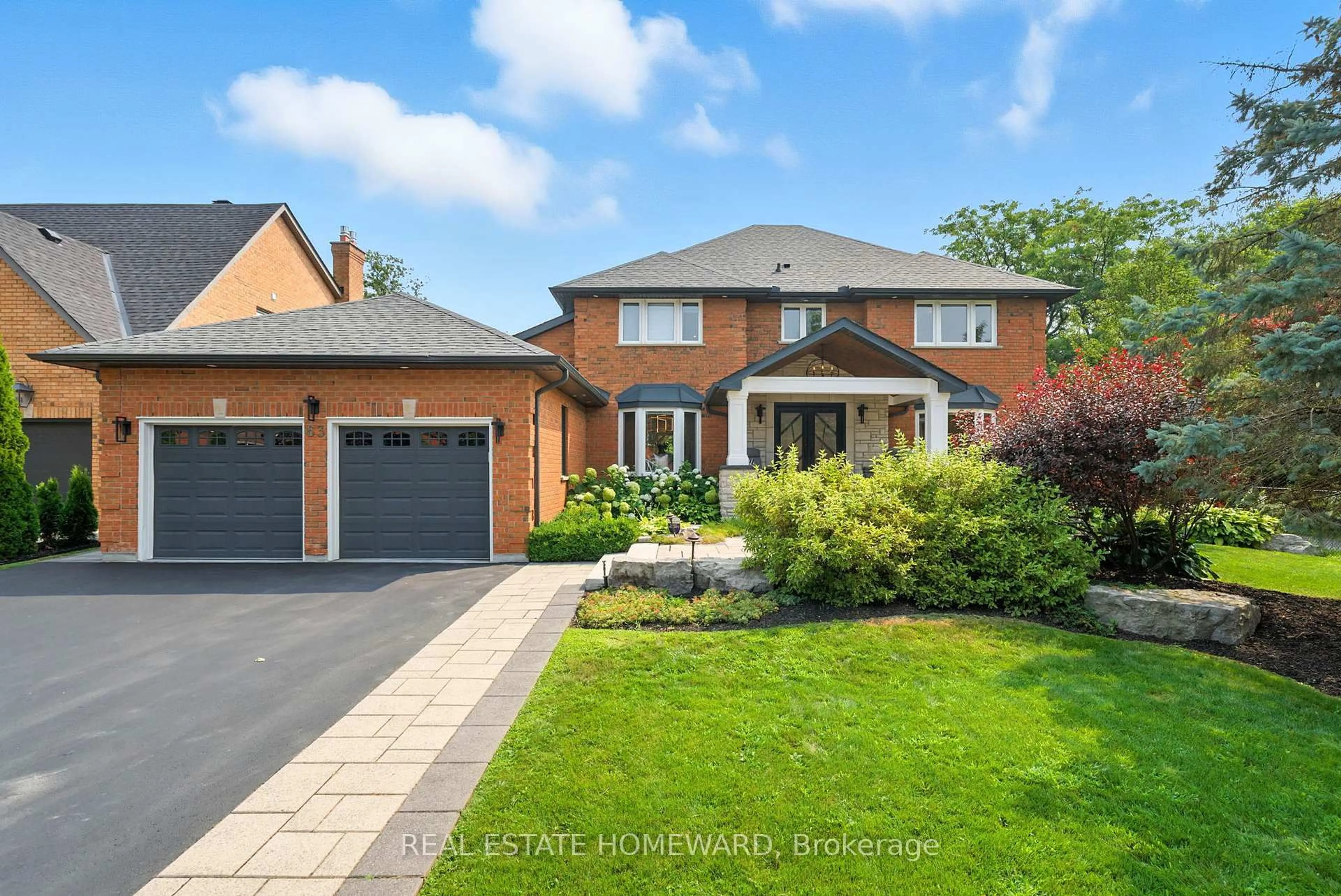 Home with brick exterior material, street for 63 Whitburn St, Whitby Ontario L1R 1R4
