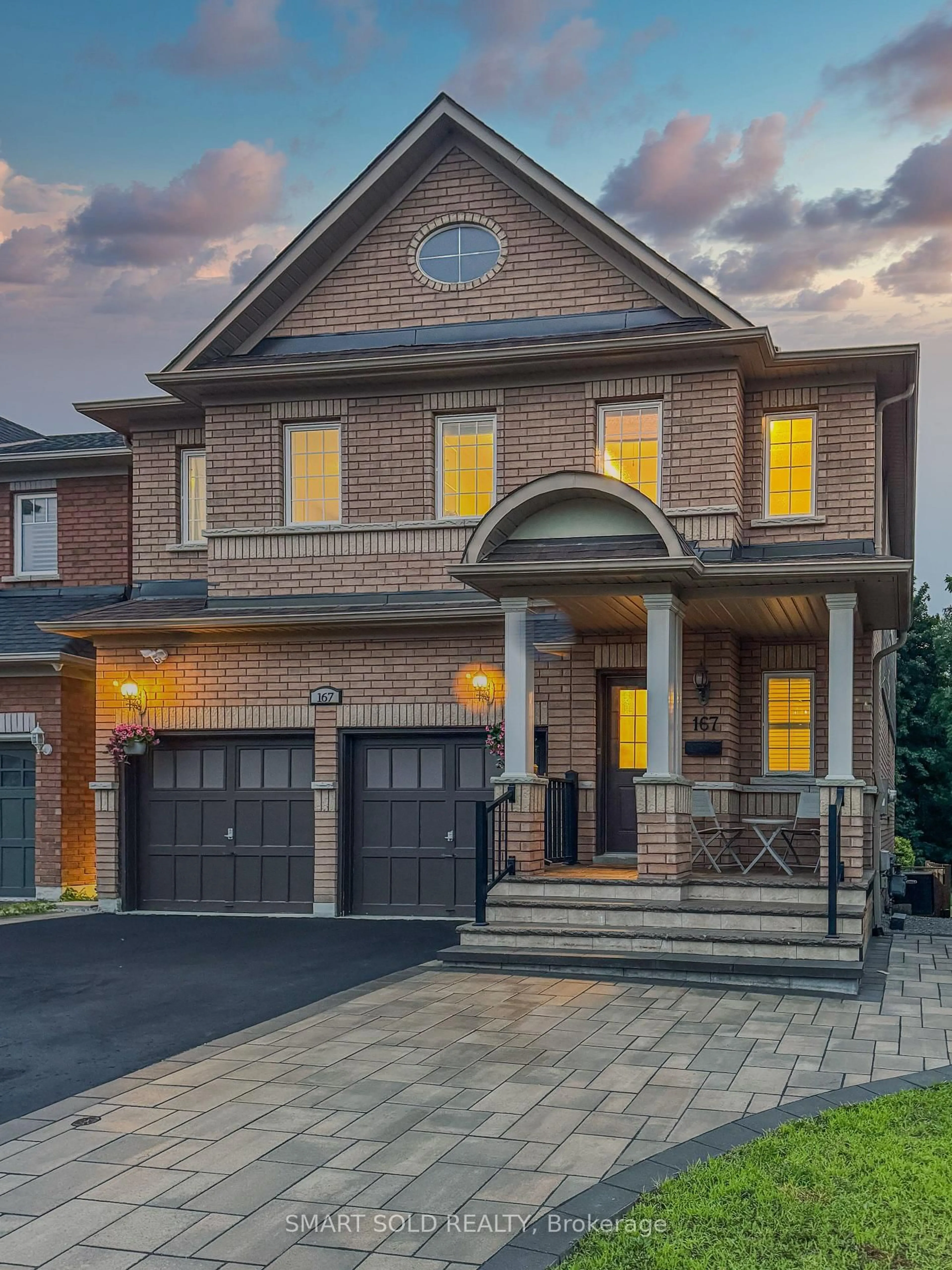 Home with brick exterior material, street for 167 Darren Ave, Whitby Ontario L1R 0E7
