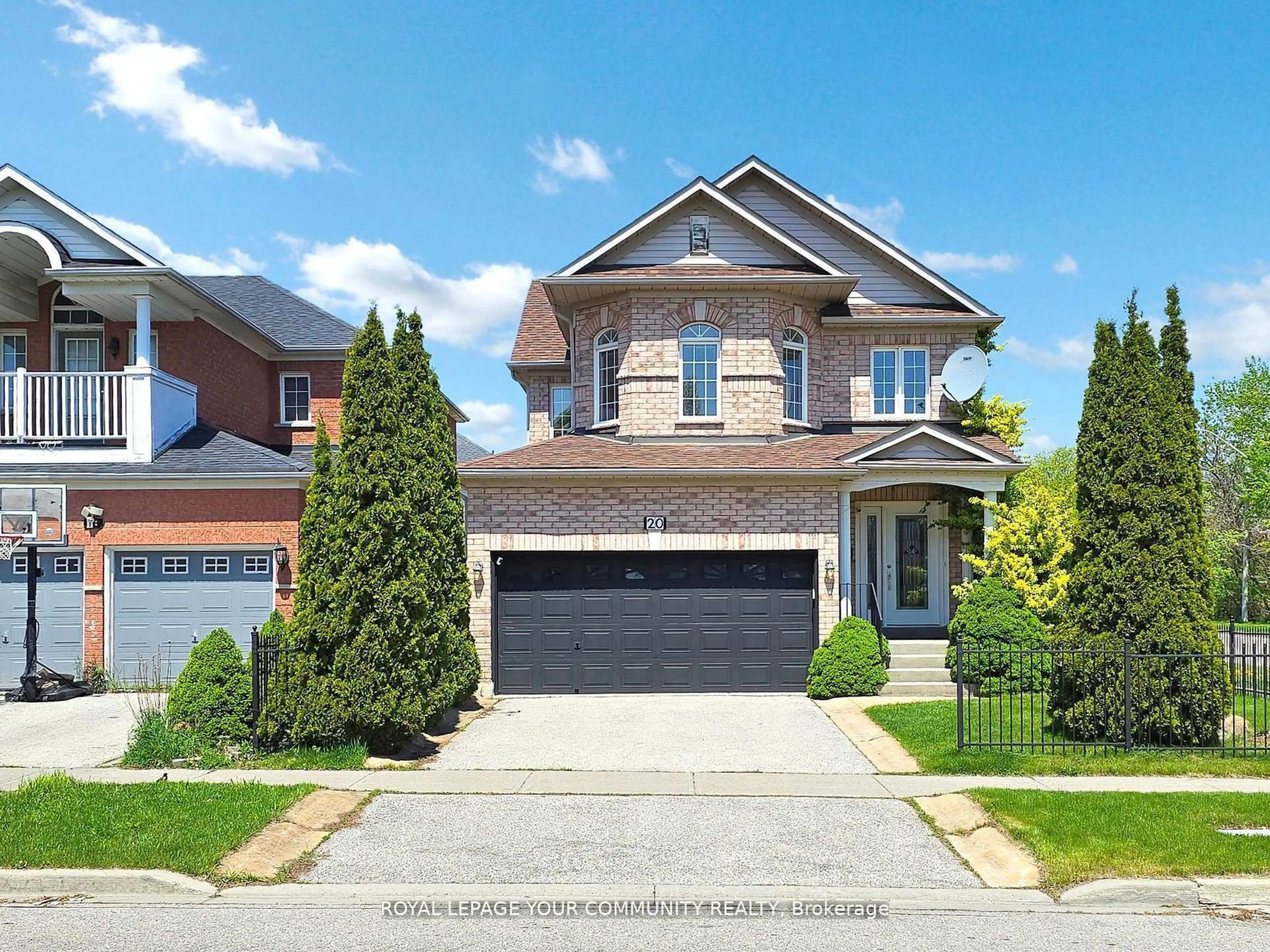Home with brick exterior material, street for 20 May Apple Terr, Toronto Ontario M1E 5J8