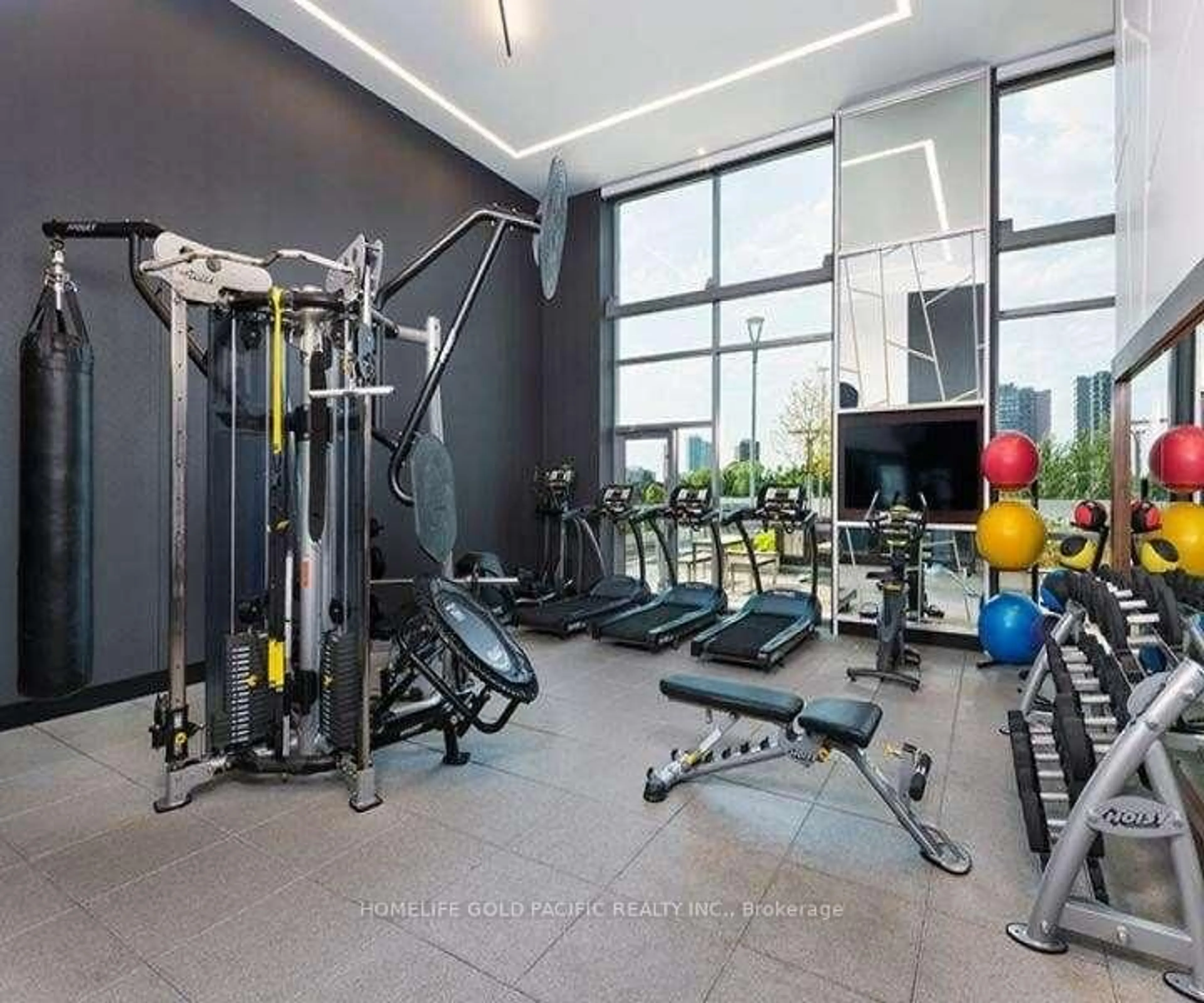 Gym or fitness room for 275 Village Green Sq #3423, Toronto Ontario M1S 0L8