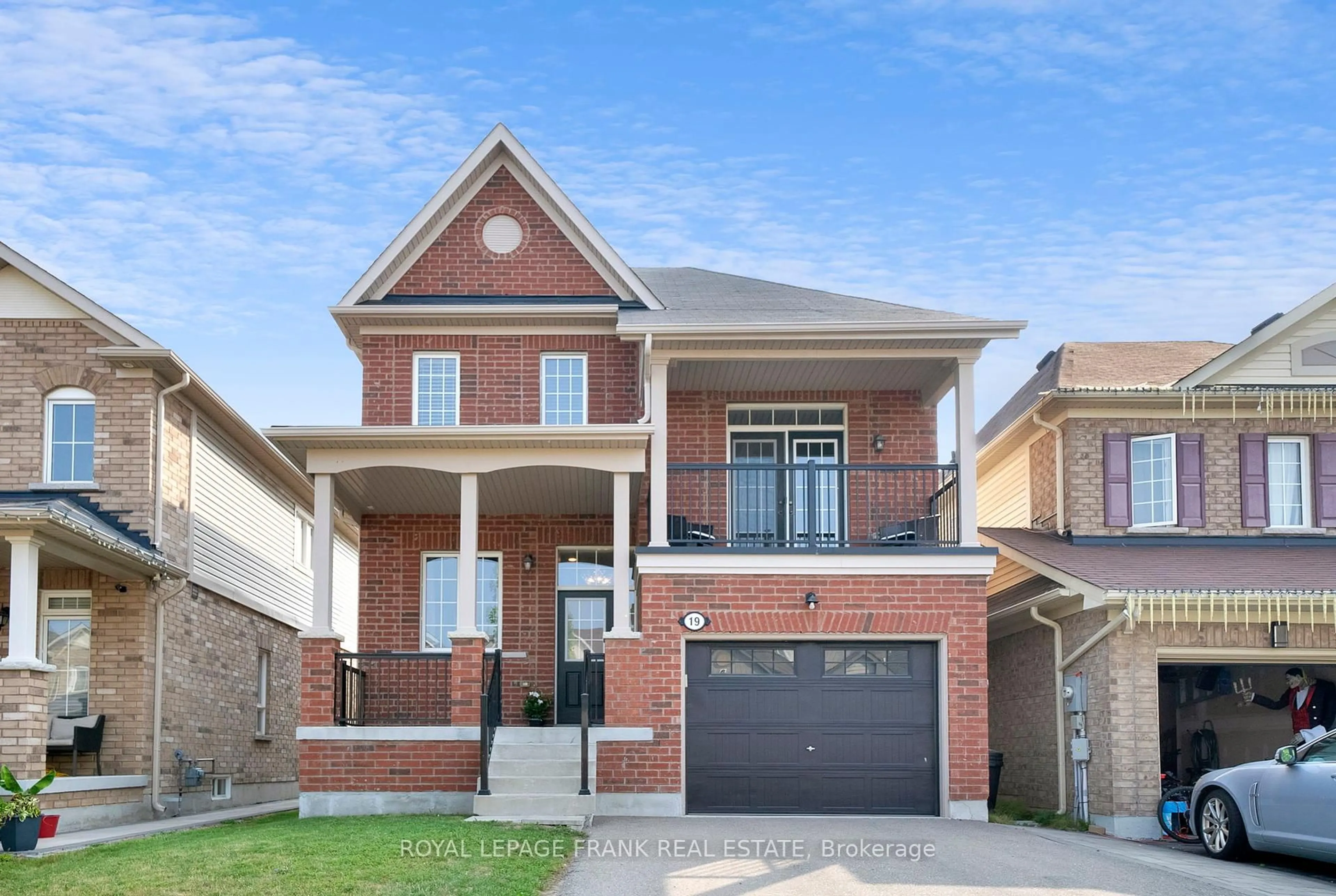 Home with brick exterior material, street for 19 Jack Roach St, Clarington Ontario L1C 0S8