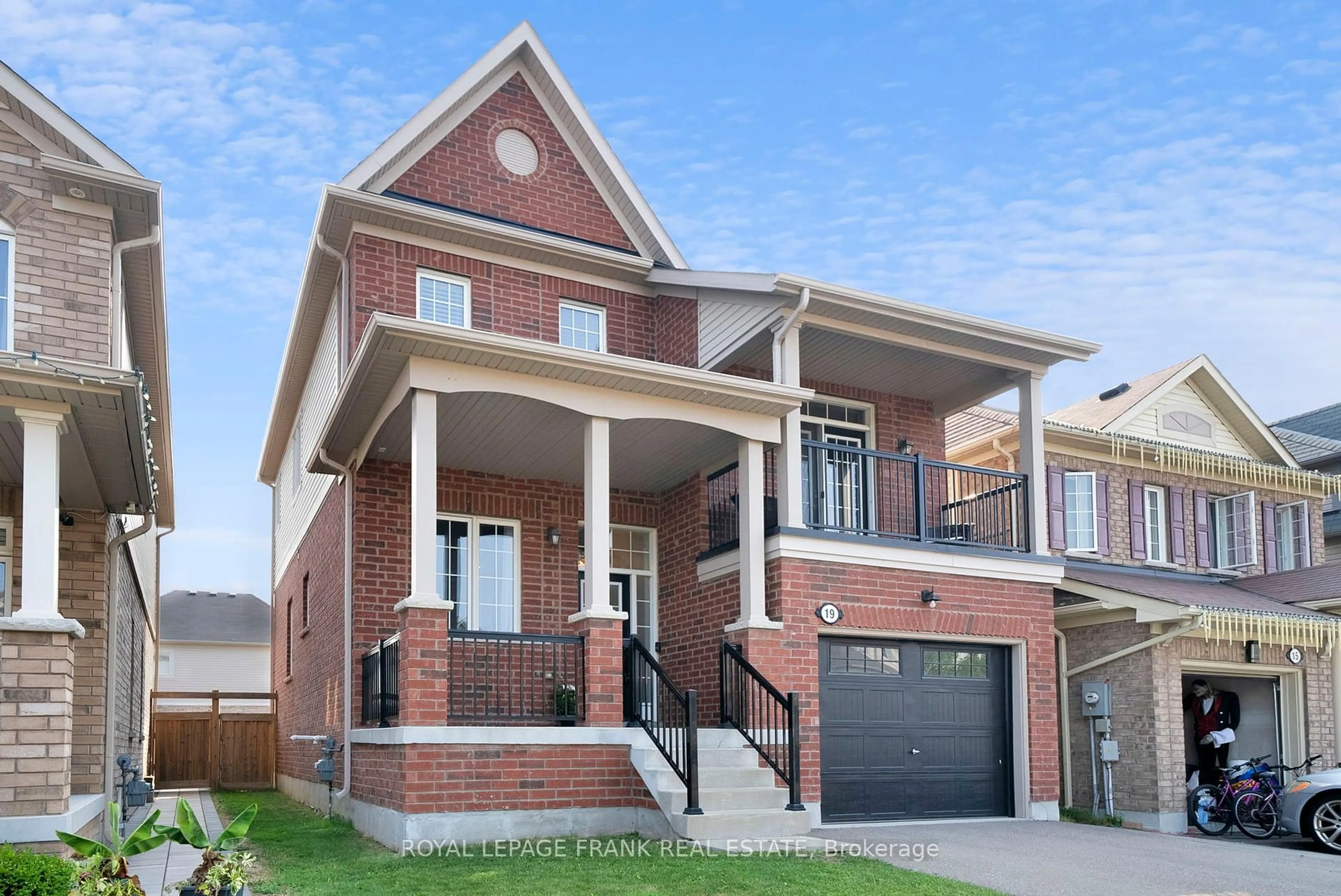 Home with brick exterior material, street for 19 Jack Roach St, Clarington Ontario L1C 0S8