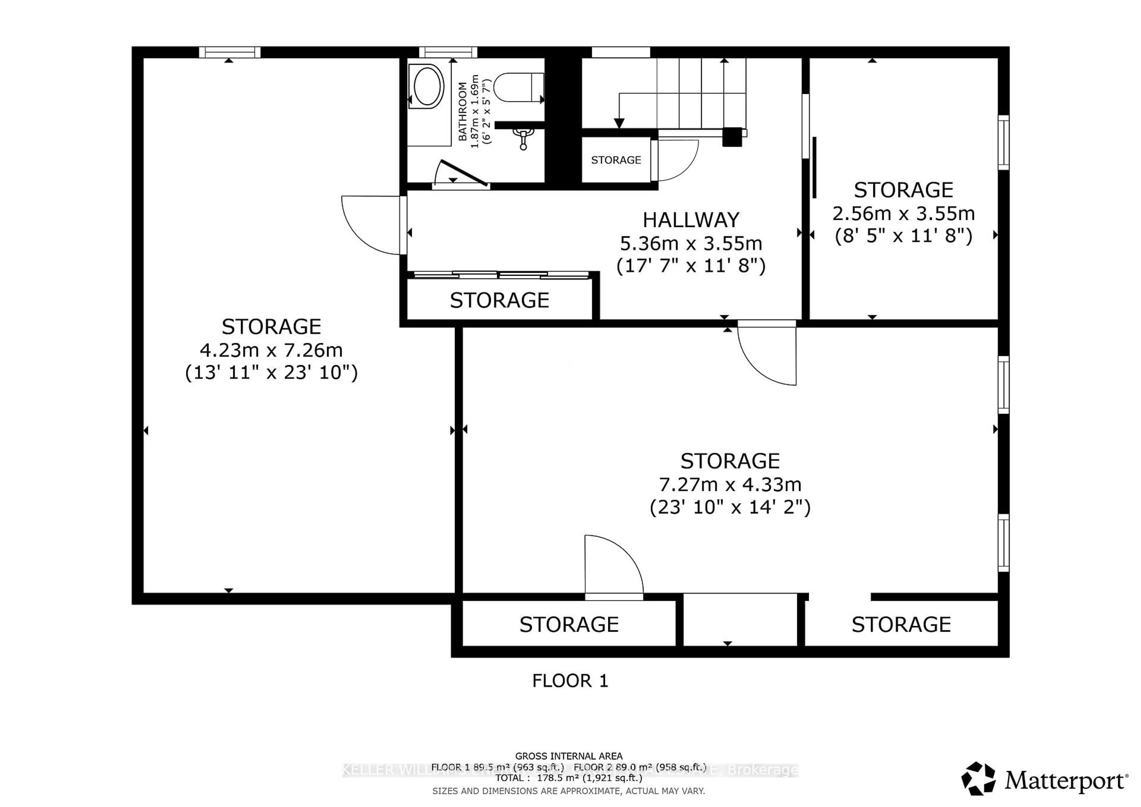 Floor plan for 71 Parkway Cres, Clarington Ontario L1C 1C2