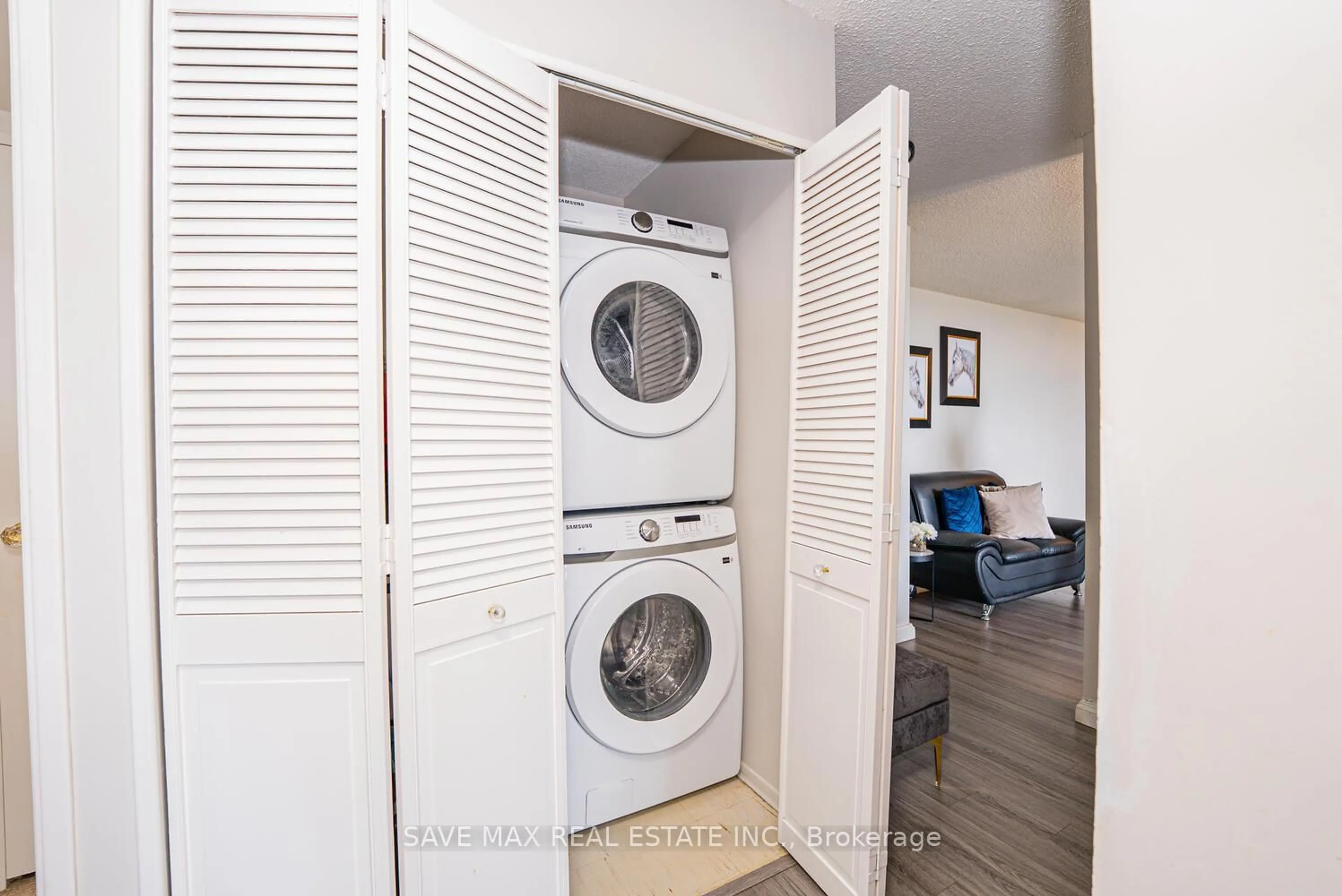 Laundry room for 44 Falby Crt #1203, Ajax Ontario L1S 3L1