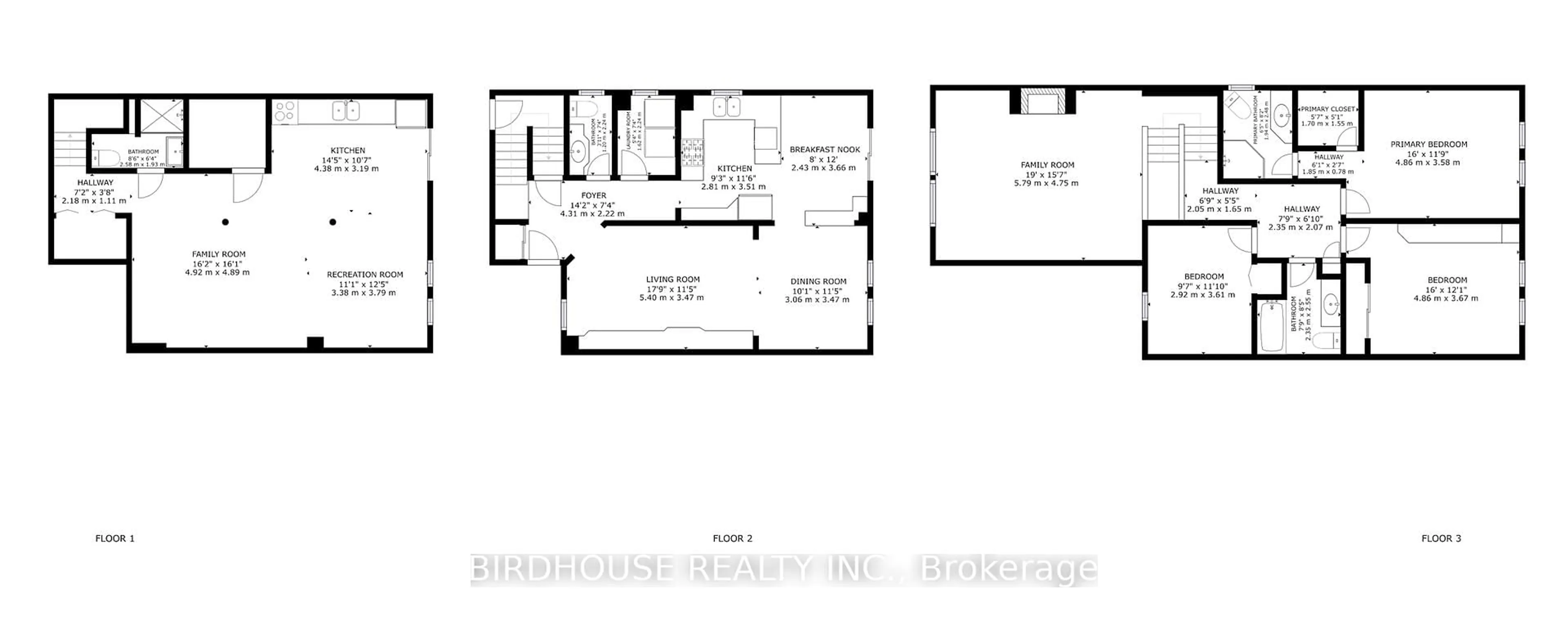 Floor plan for 60 Cornwall Dr, Ajax Ontario L1T 3G1