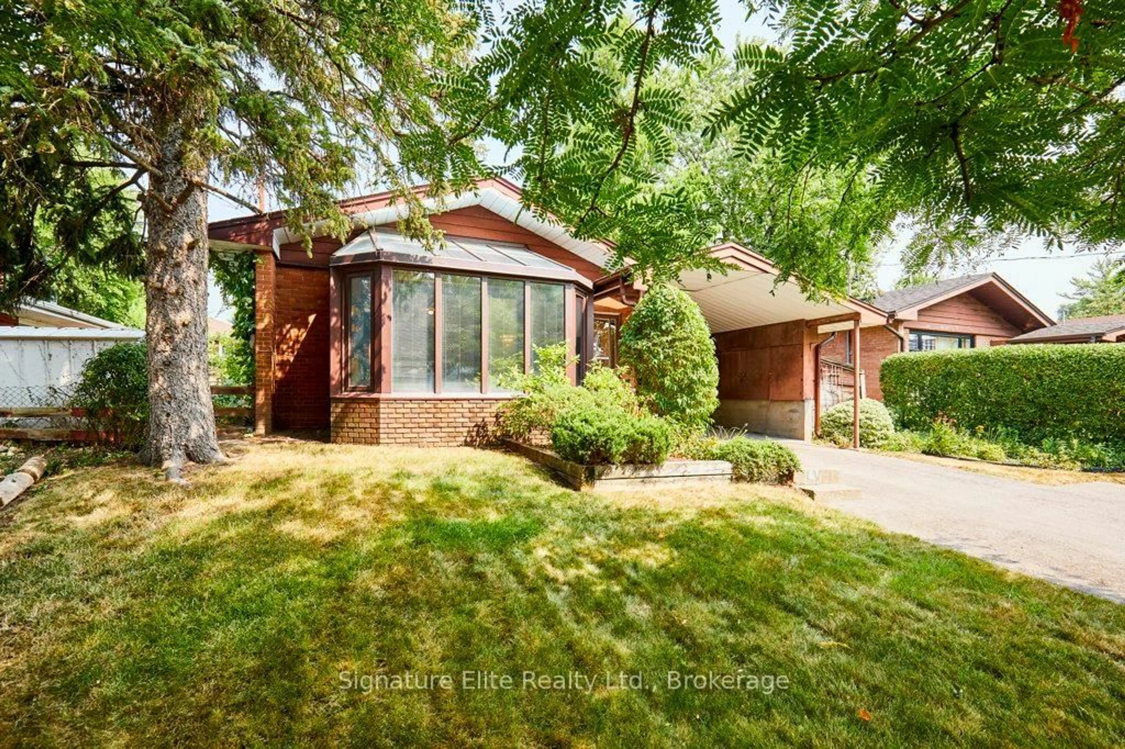 Home with brick exterior material, street for 55 Gaiety Dr, Toronto Ontario M1H 1B9