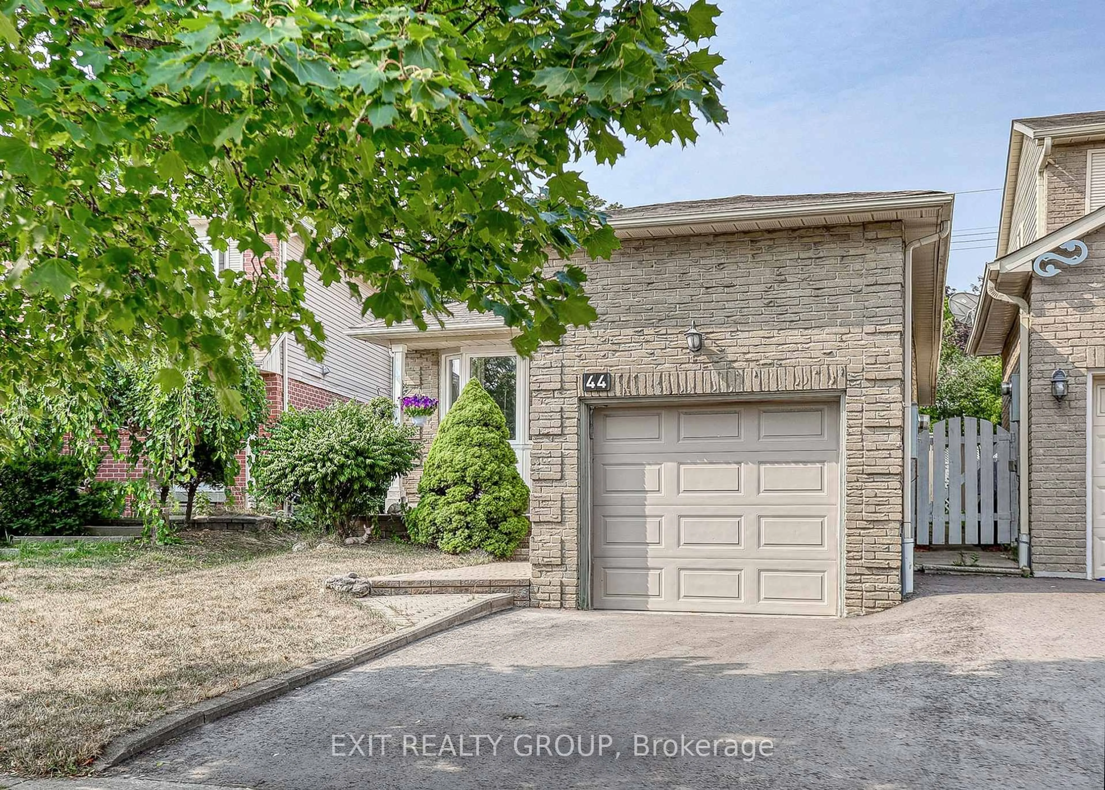 Home with brick exterior material, street for 44 Angus Dr, Ajax Ontario L1S 5C3