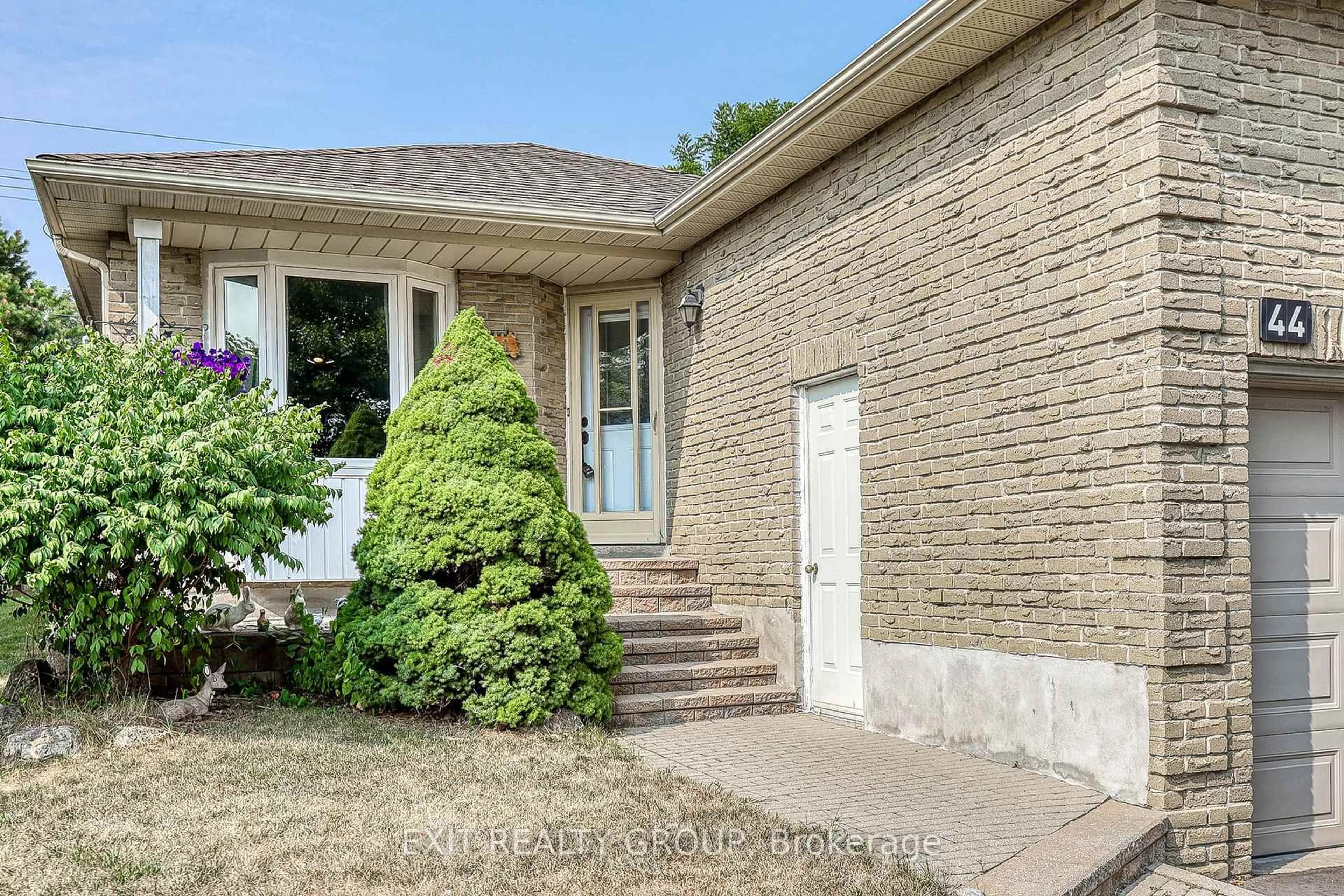 Home with brick exterior material, street for 44 Angus Dr, Ajax Ontario L1S 5C3