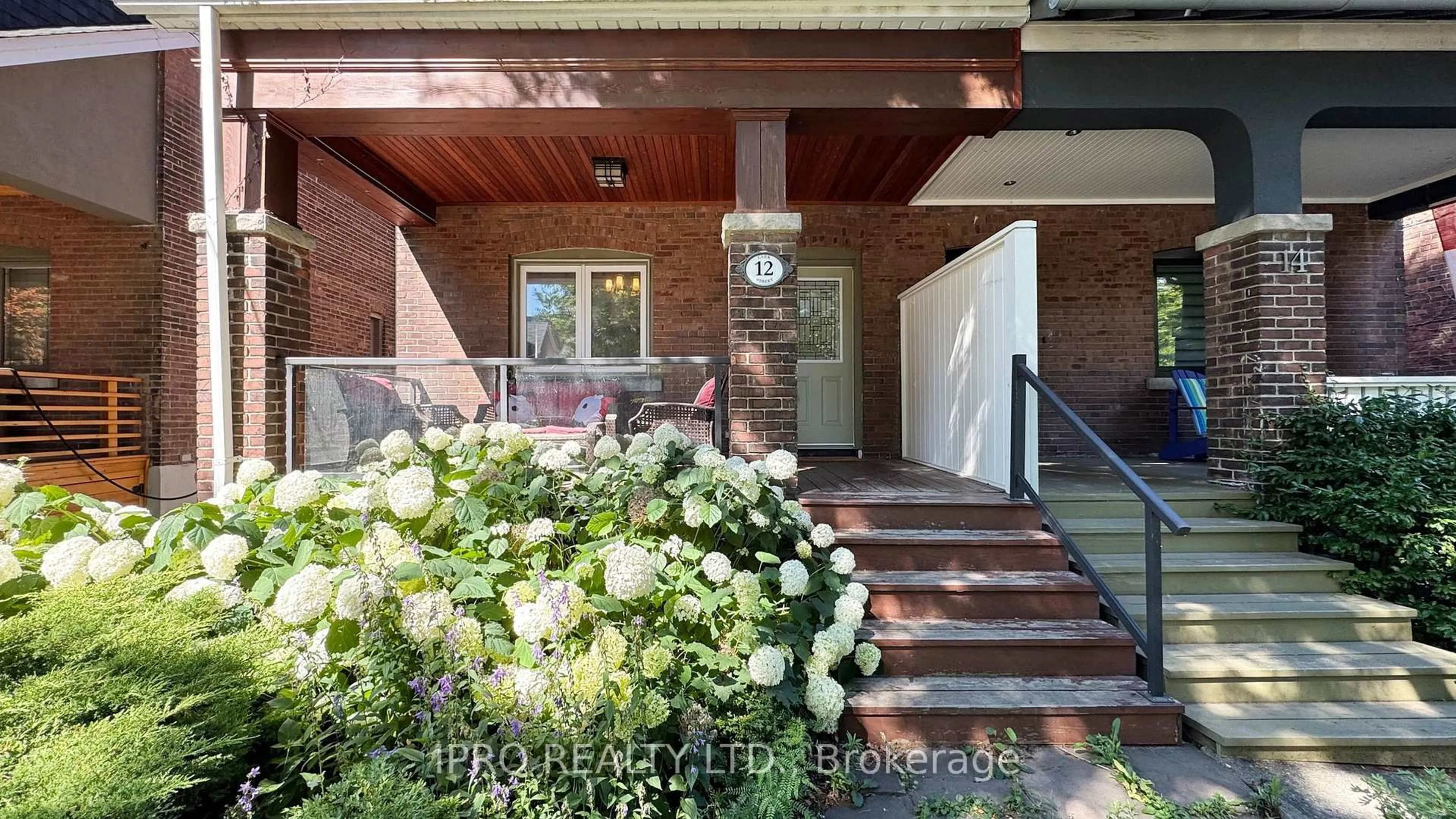 Indoor foyer for 12 Lark St, Toronto Ontario M4L 3M6